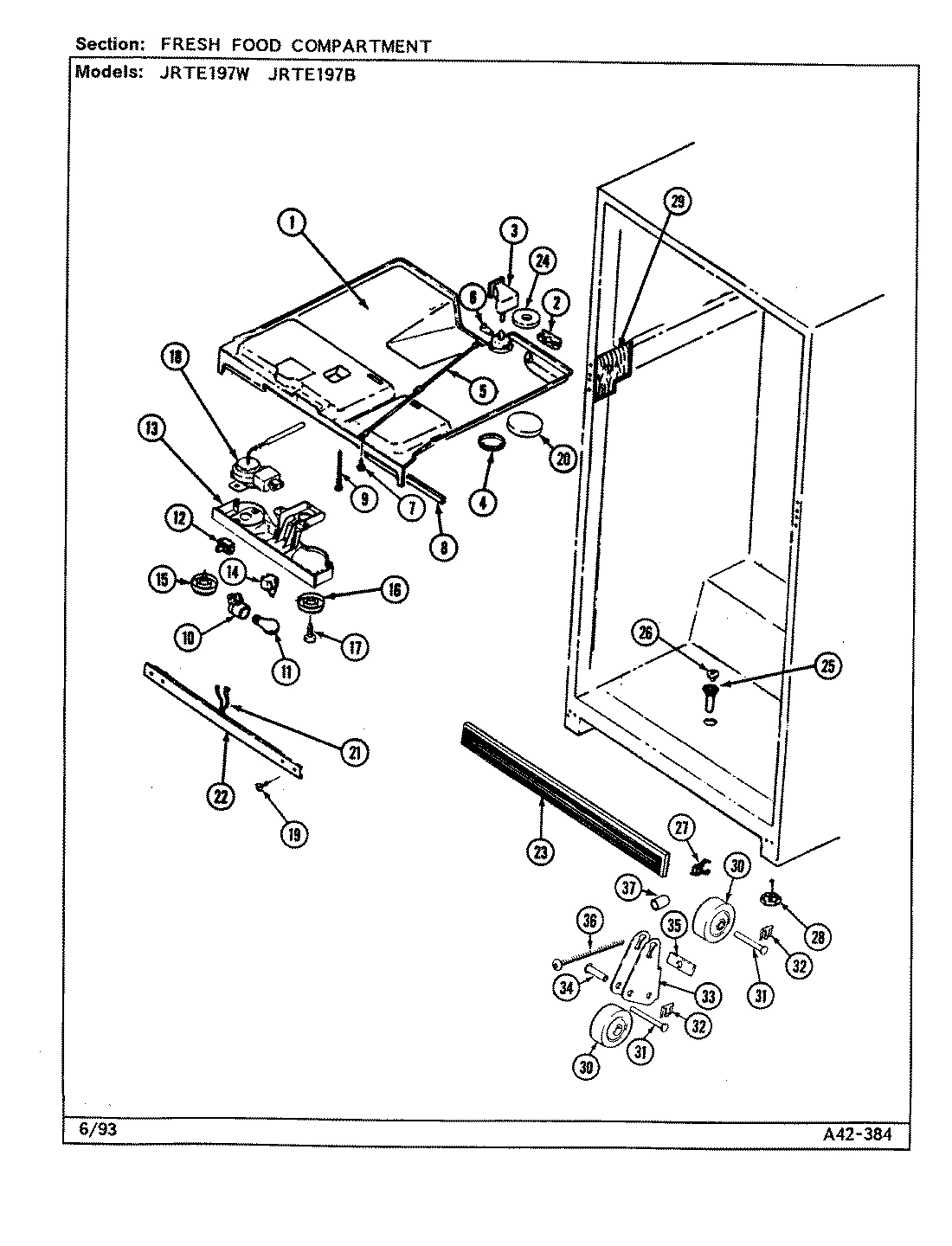 03 - FRESH FOOD COMPARTMENT (B/M DJ57A)
