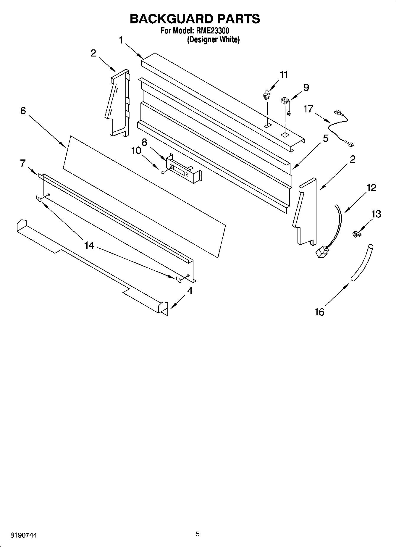 04 - BACKGUARD PARTS, MISCELLANEOUS PARTS