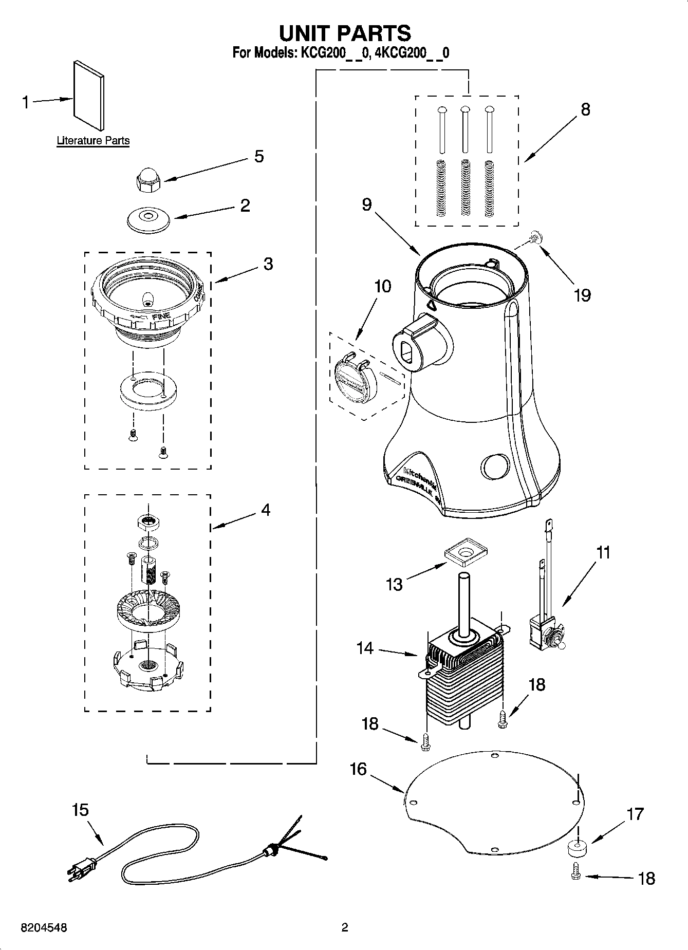 01 - UNIT PARTS