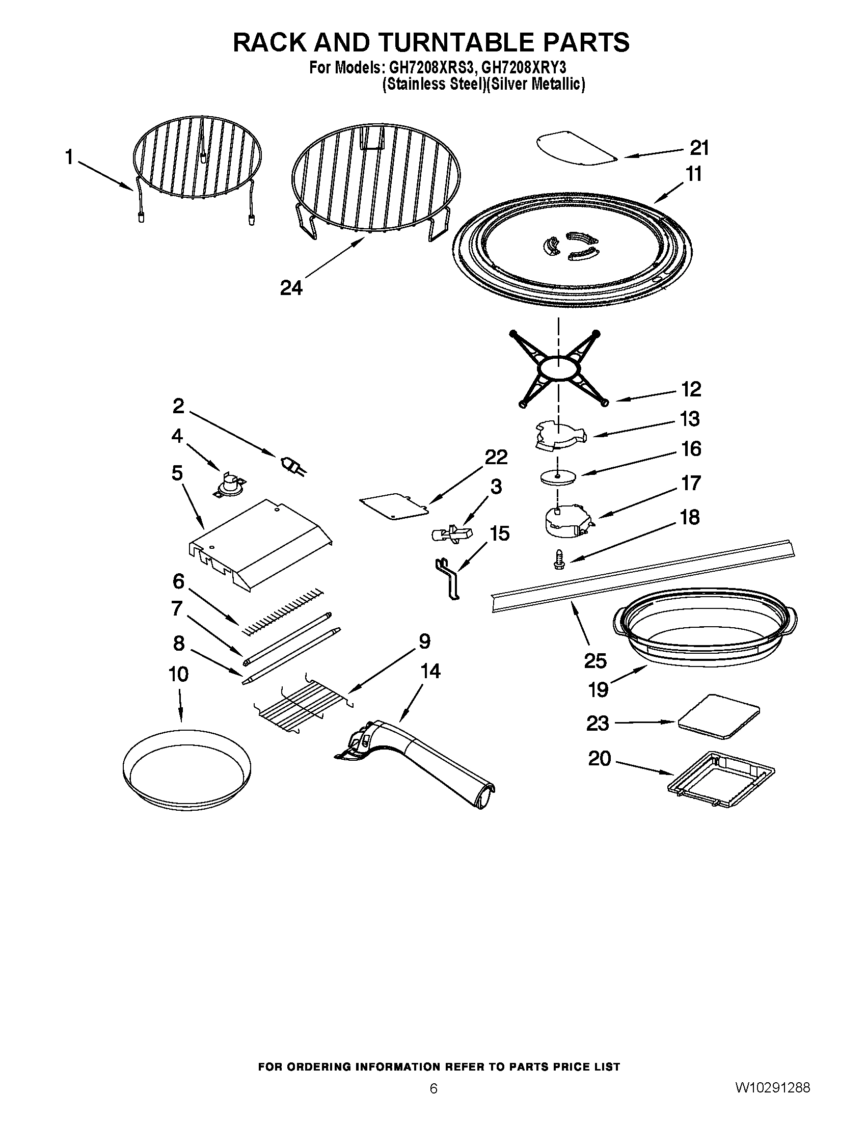 05 - RACK AND TURNTABLE PARTS