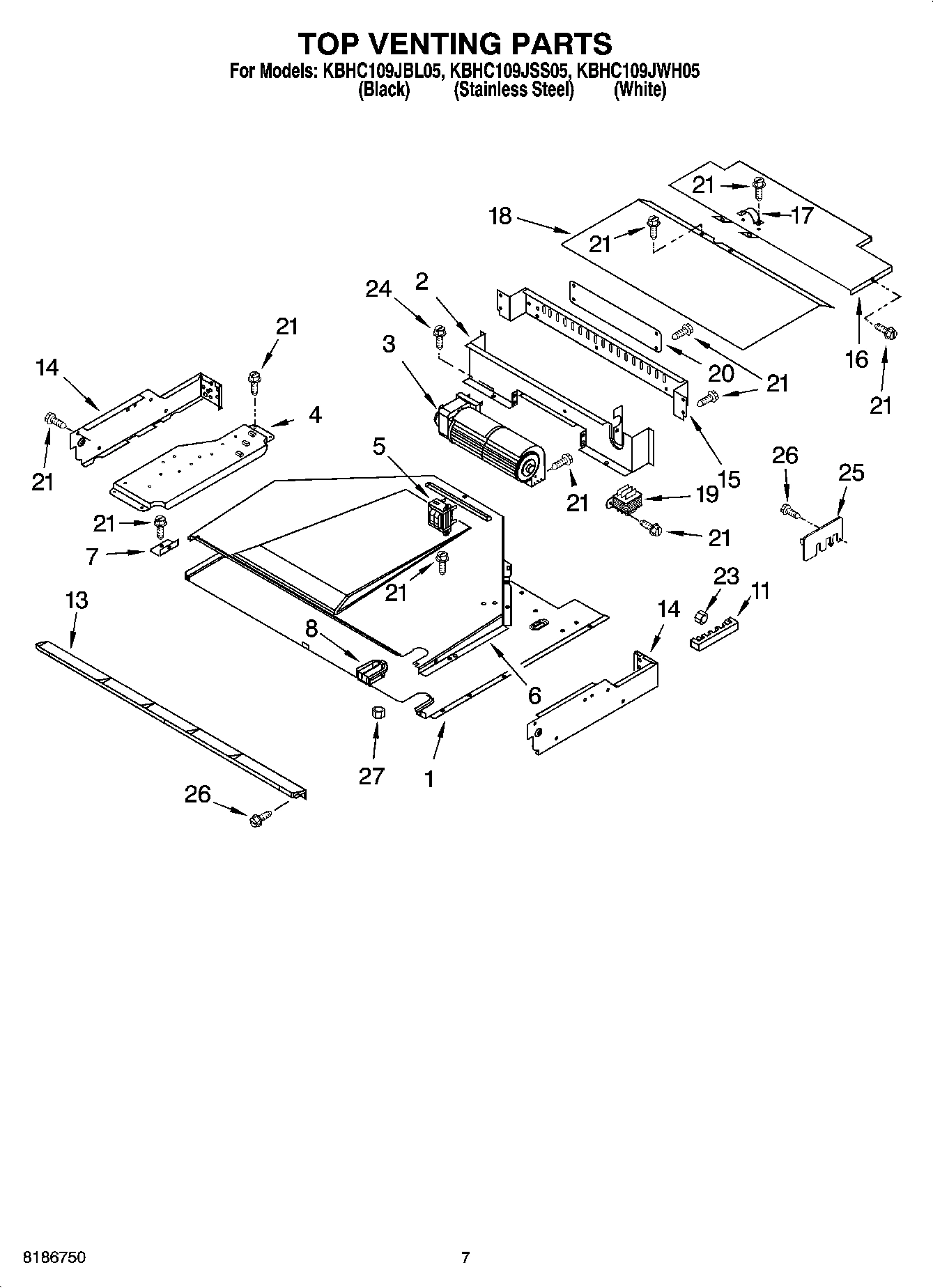 05 - TOP VENTING PARTS