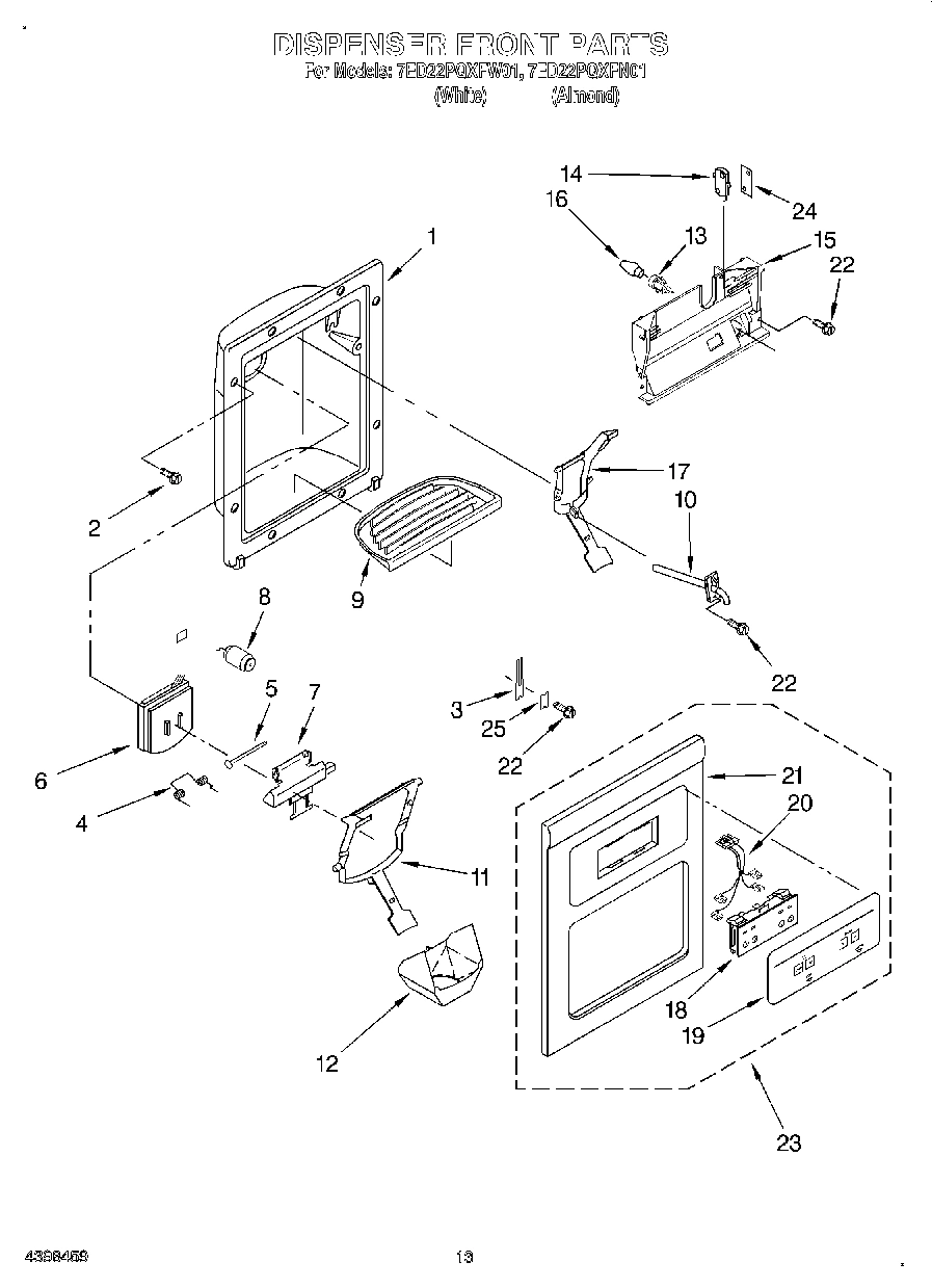 09 - DISPENSER FRONT