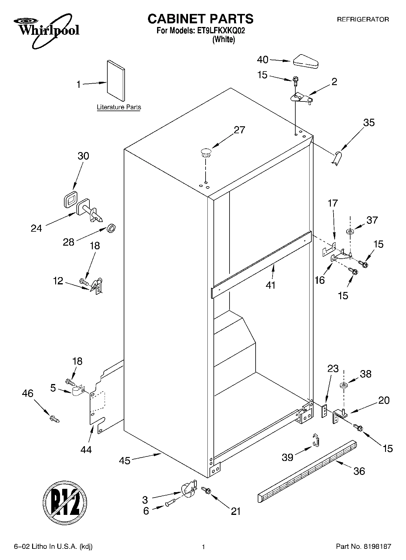 01 - CABINET, LITERATURE