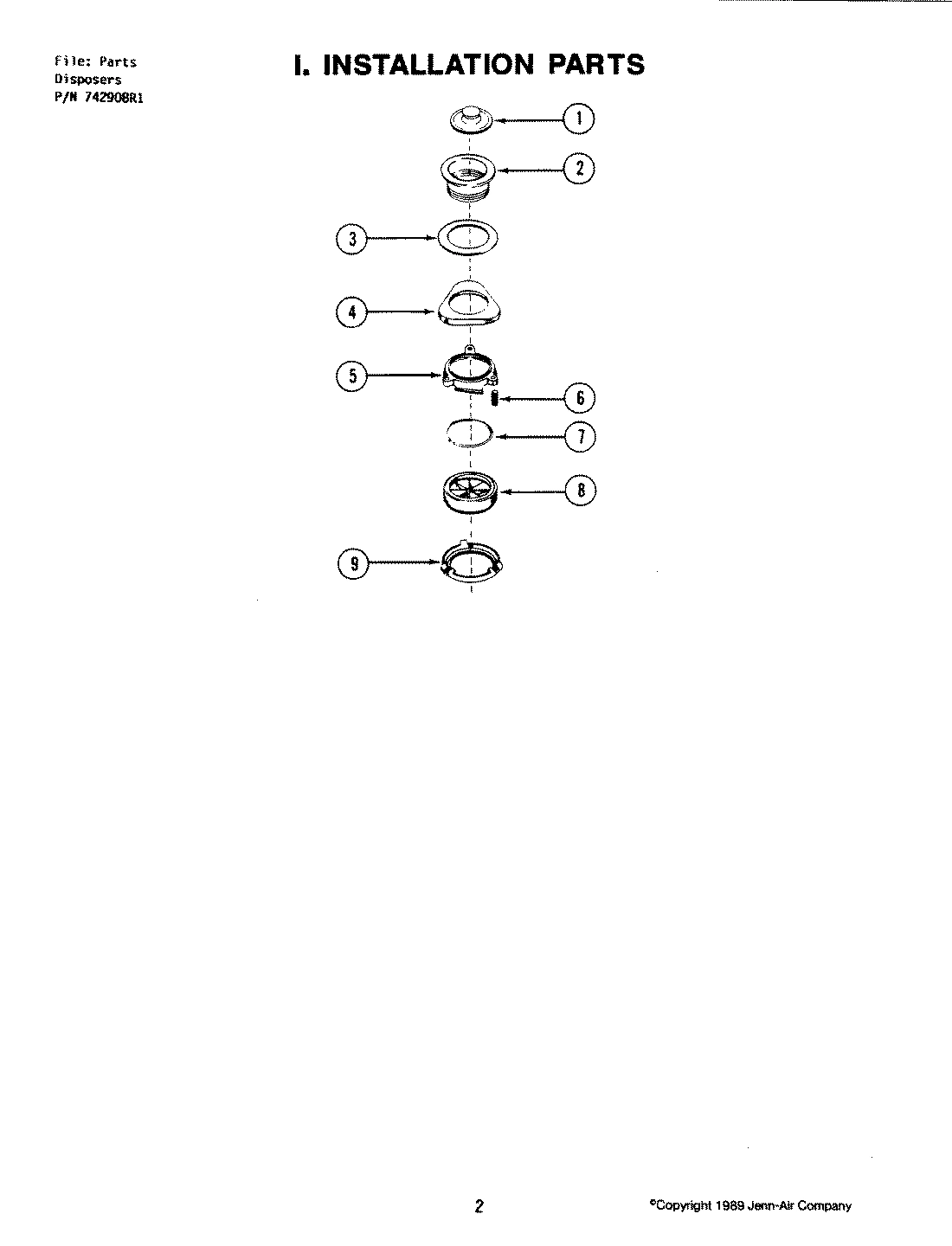 03 - INSTALLATION PARTS