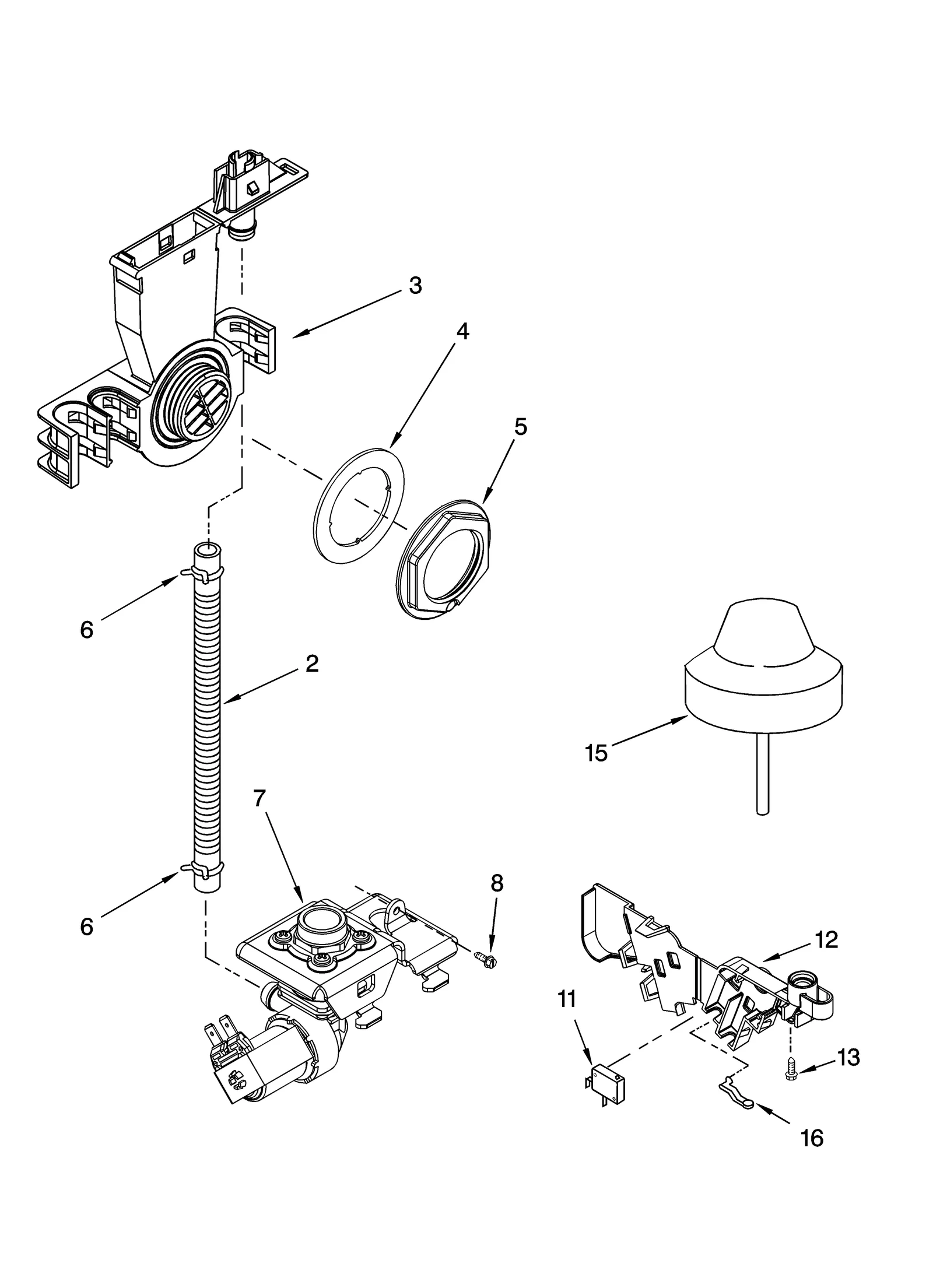 FILL AND OVERFILL PARTS