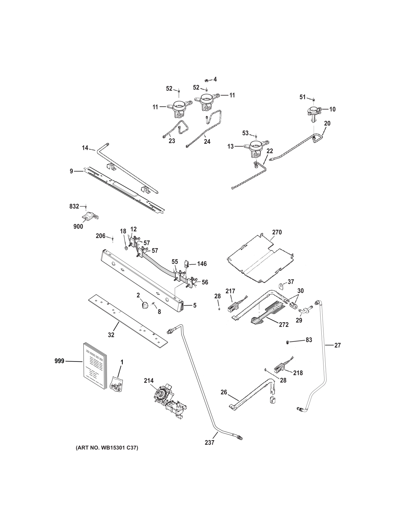 GAS & BURNER PARTS