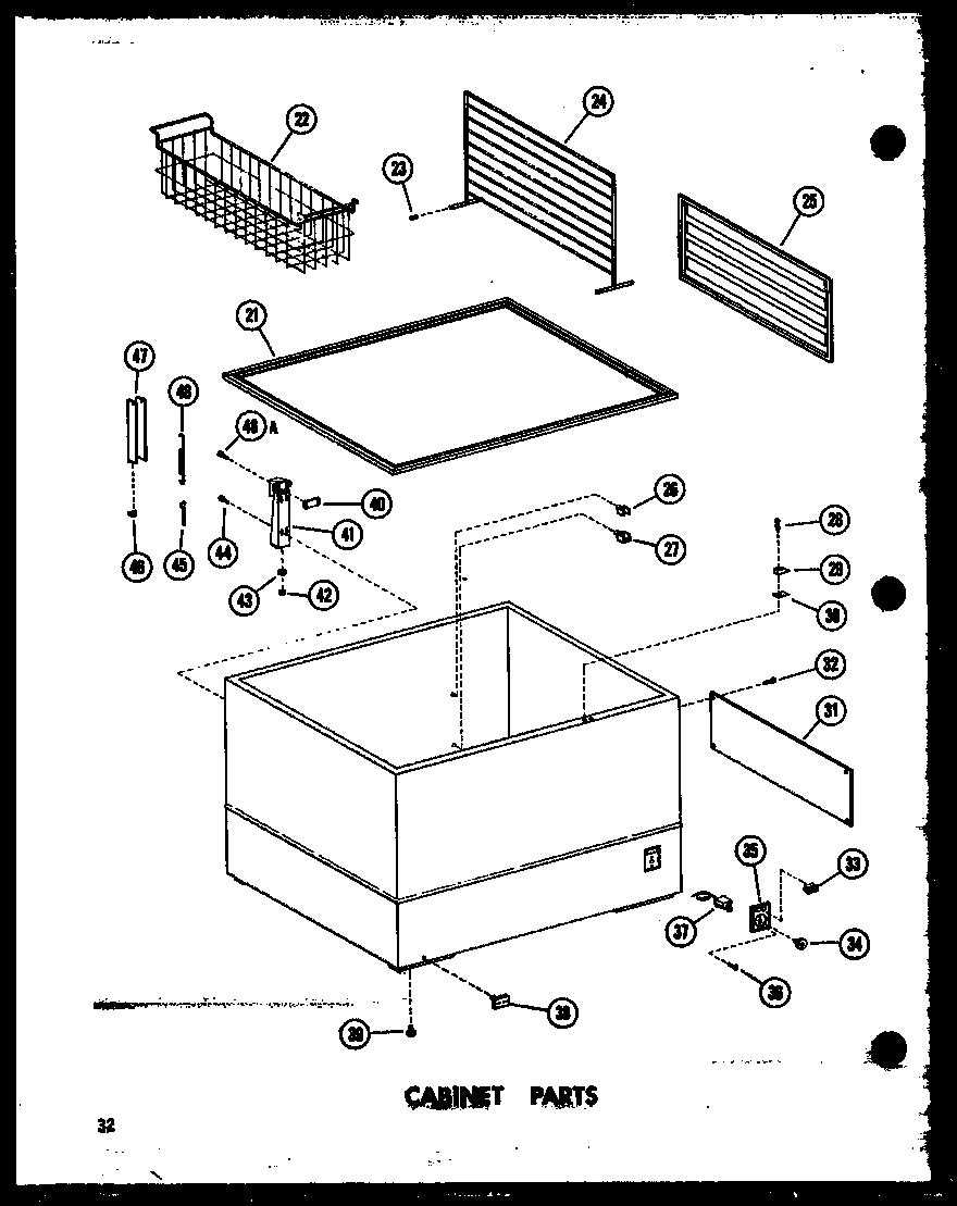 01 - CABINET PARTS
