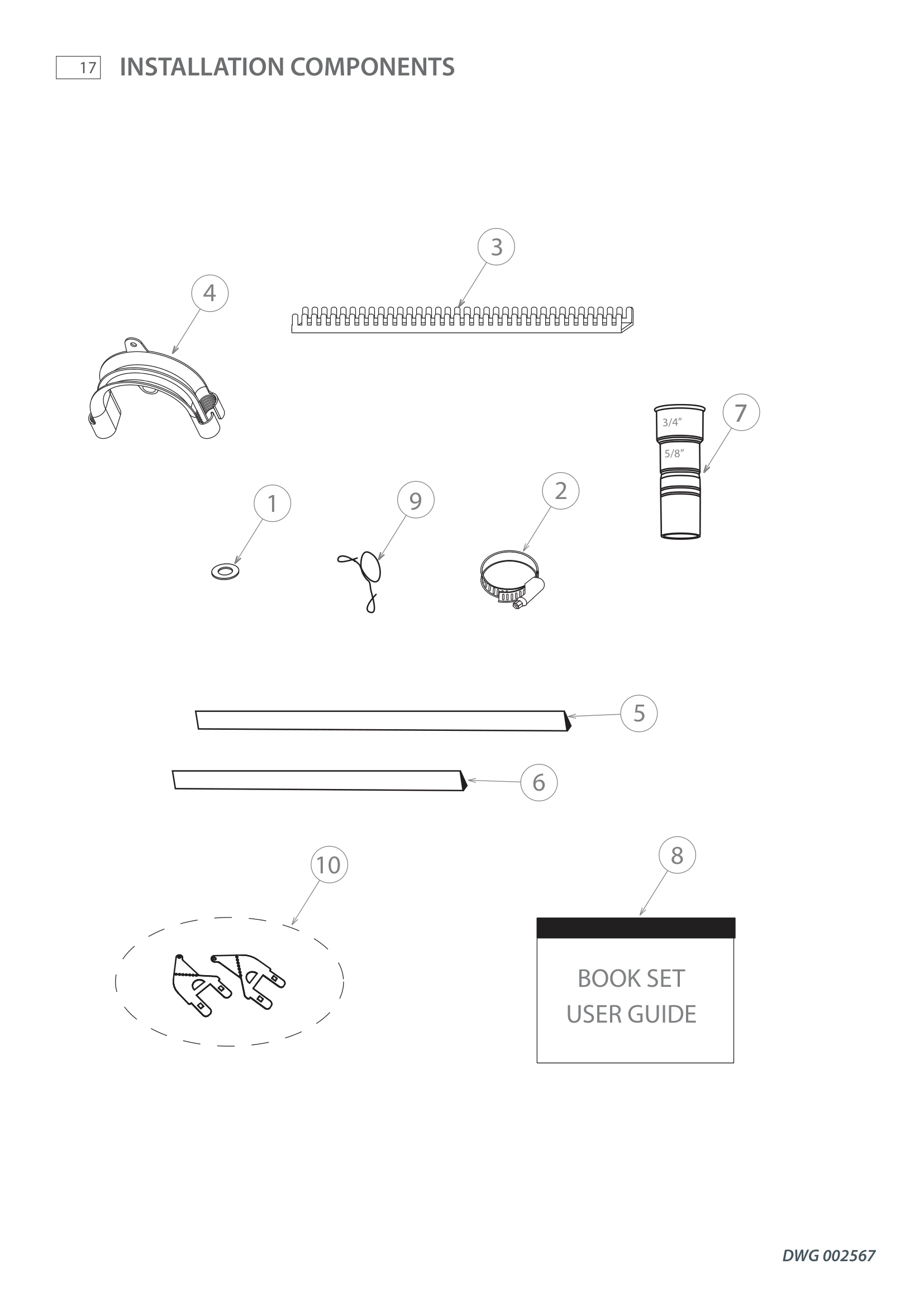 INSTALLATION COMPONENTS
