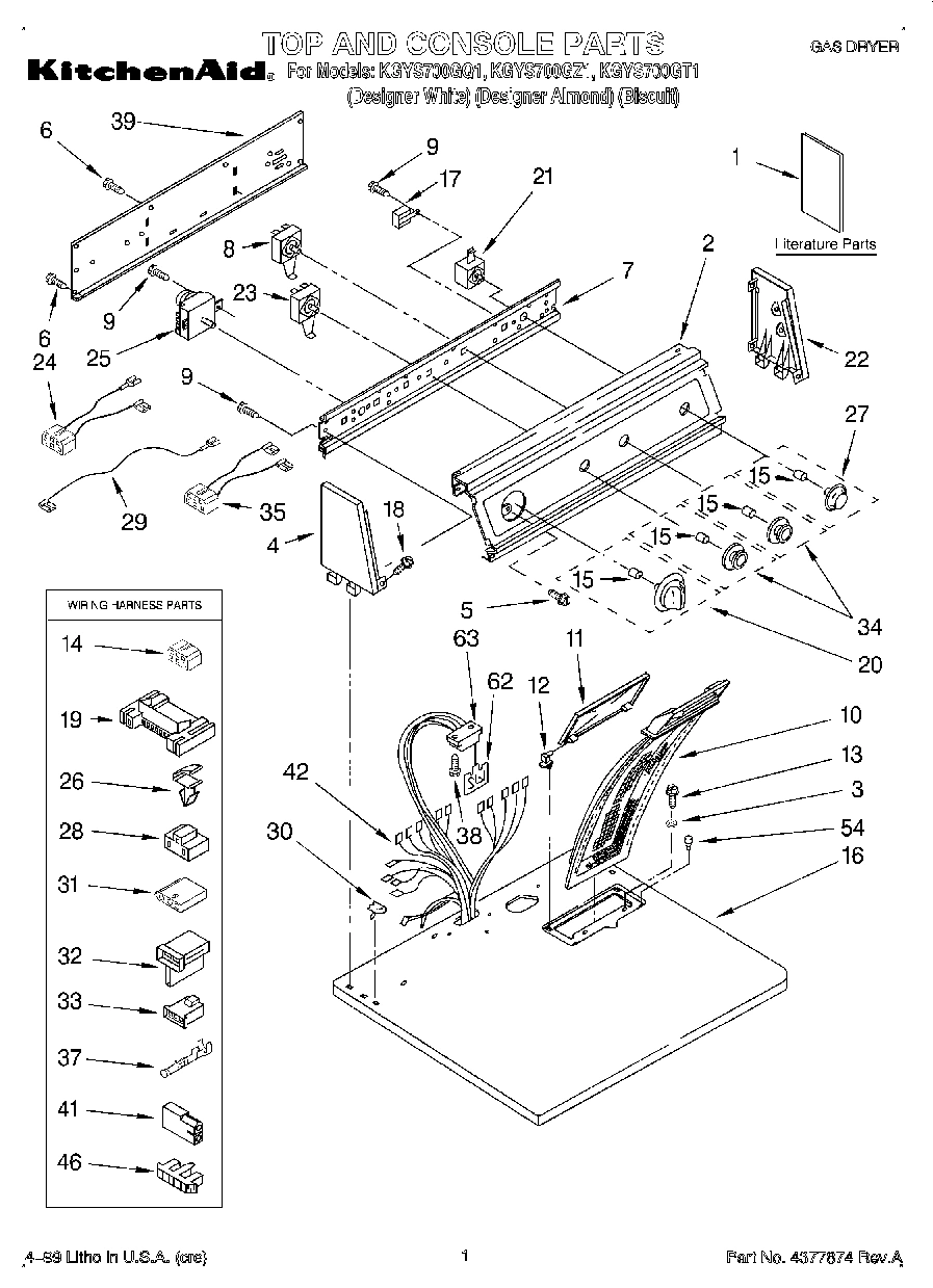 01 - TOP AND CONSOLE, LIT/OPTIONAL