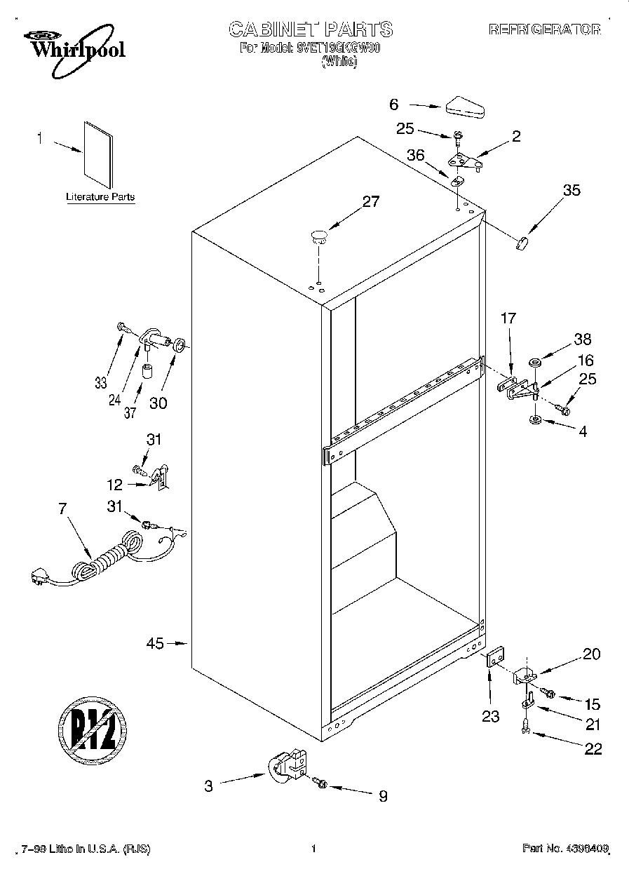 01 - CABINET, LITERATURE