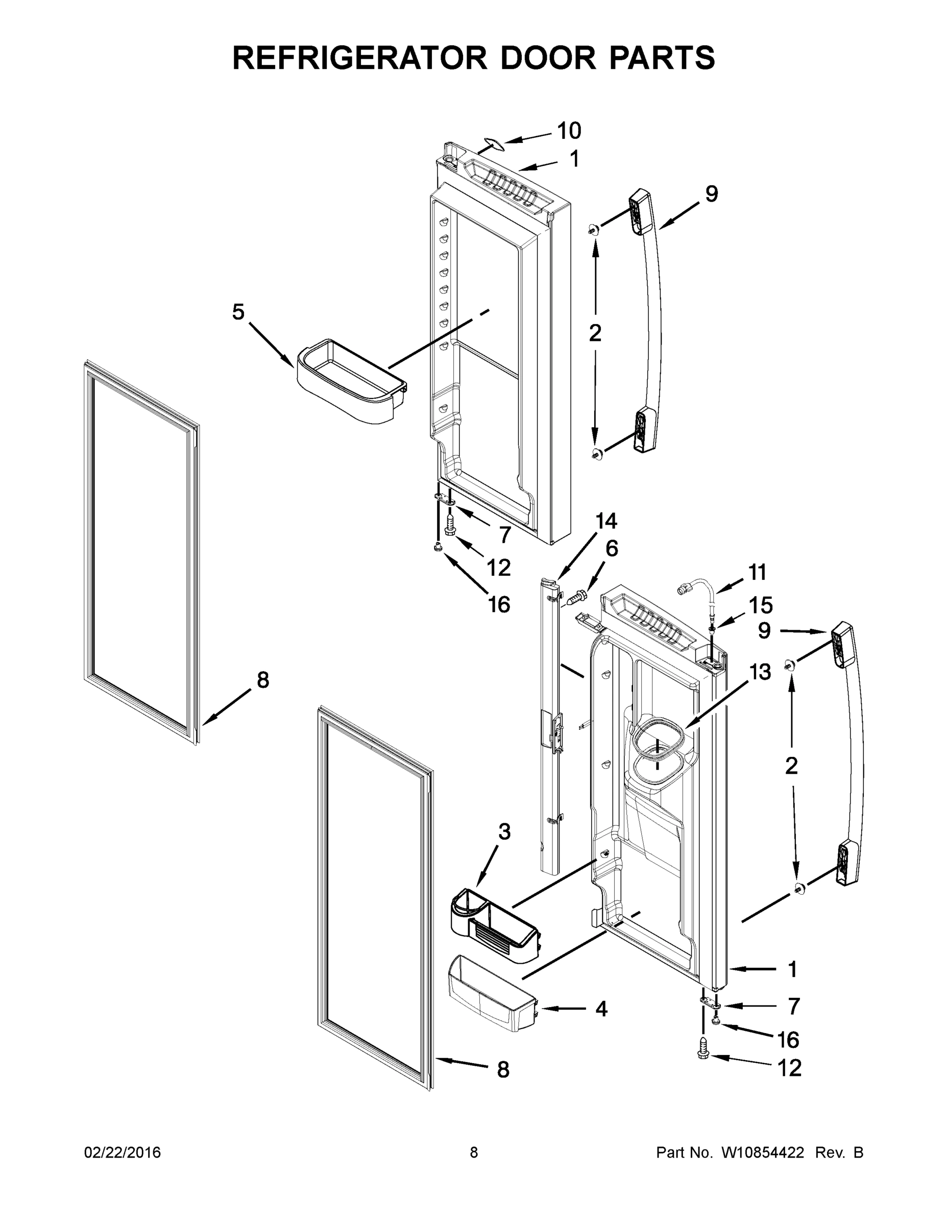 05 - REFRIGERATOR DOOR PARTS