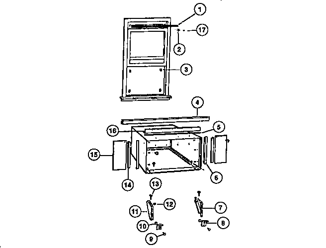 06 - WINDOW MOUNTING PARTS