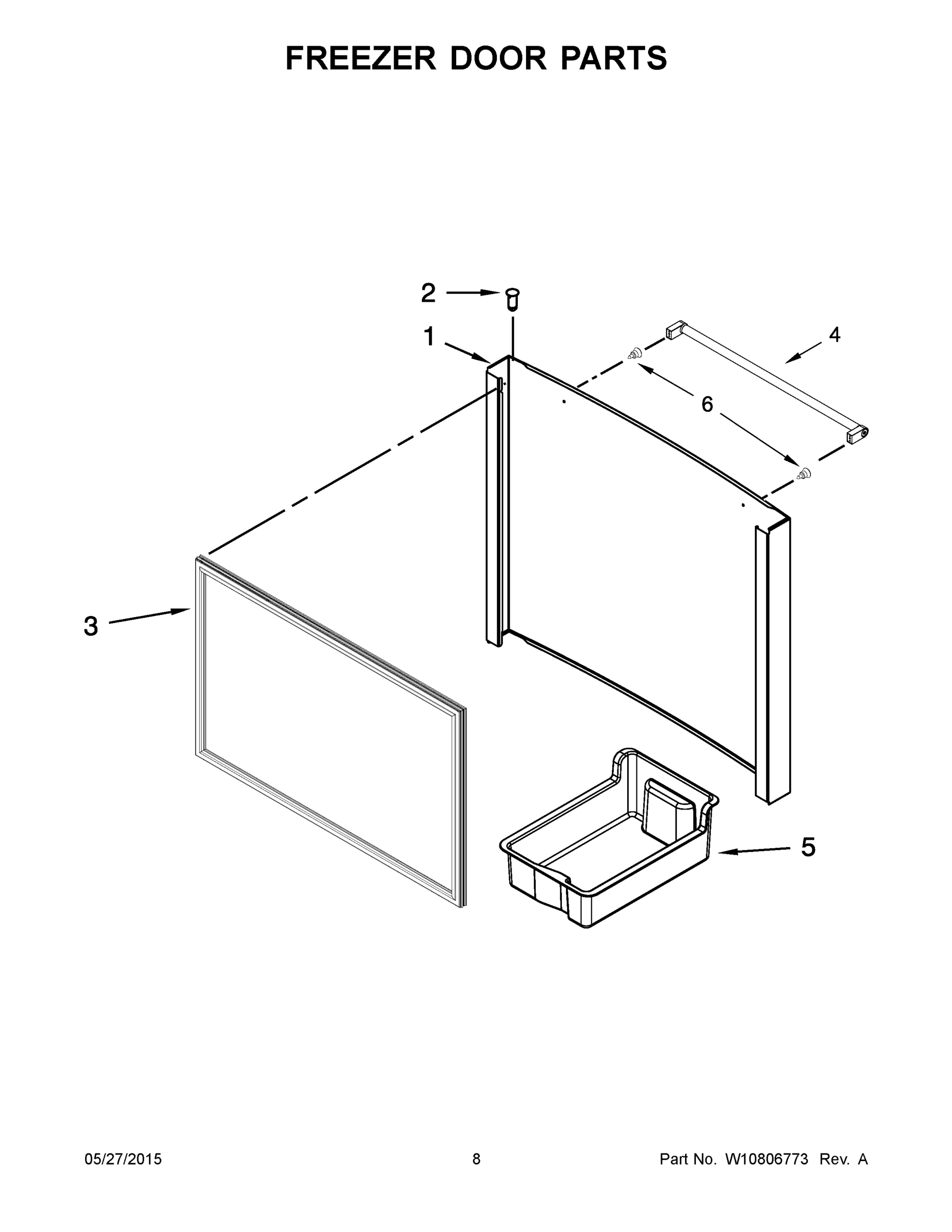 05 - FREEZER DOOR PARTS