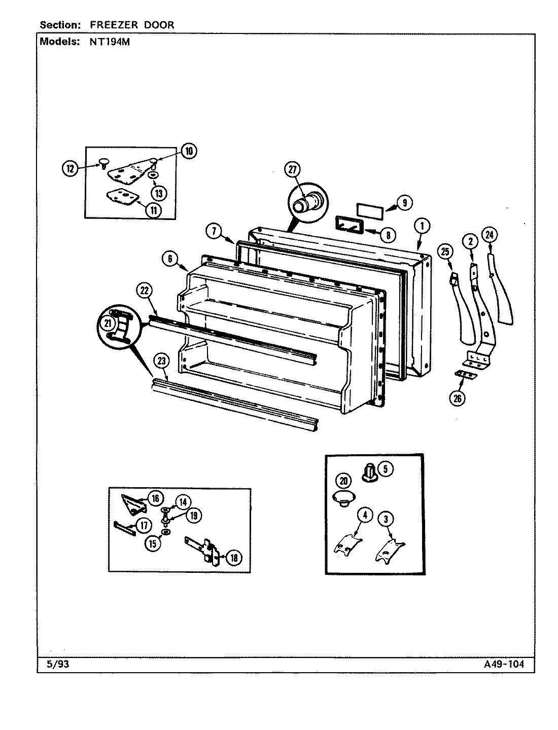 02 - FREEZER DOOR