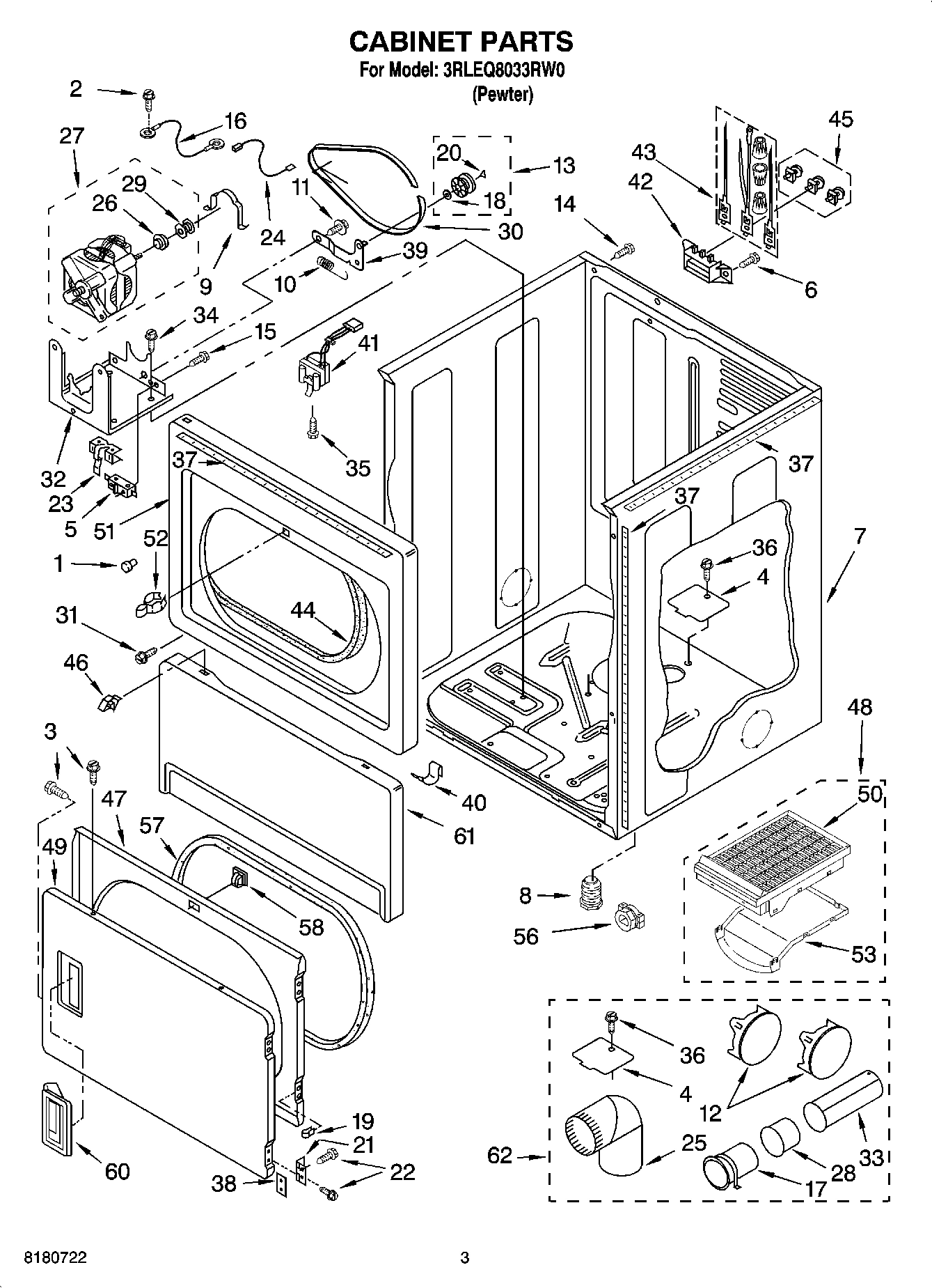 02 - CABINET PARTS