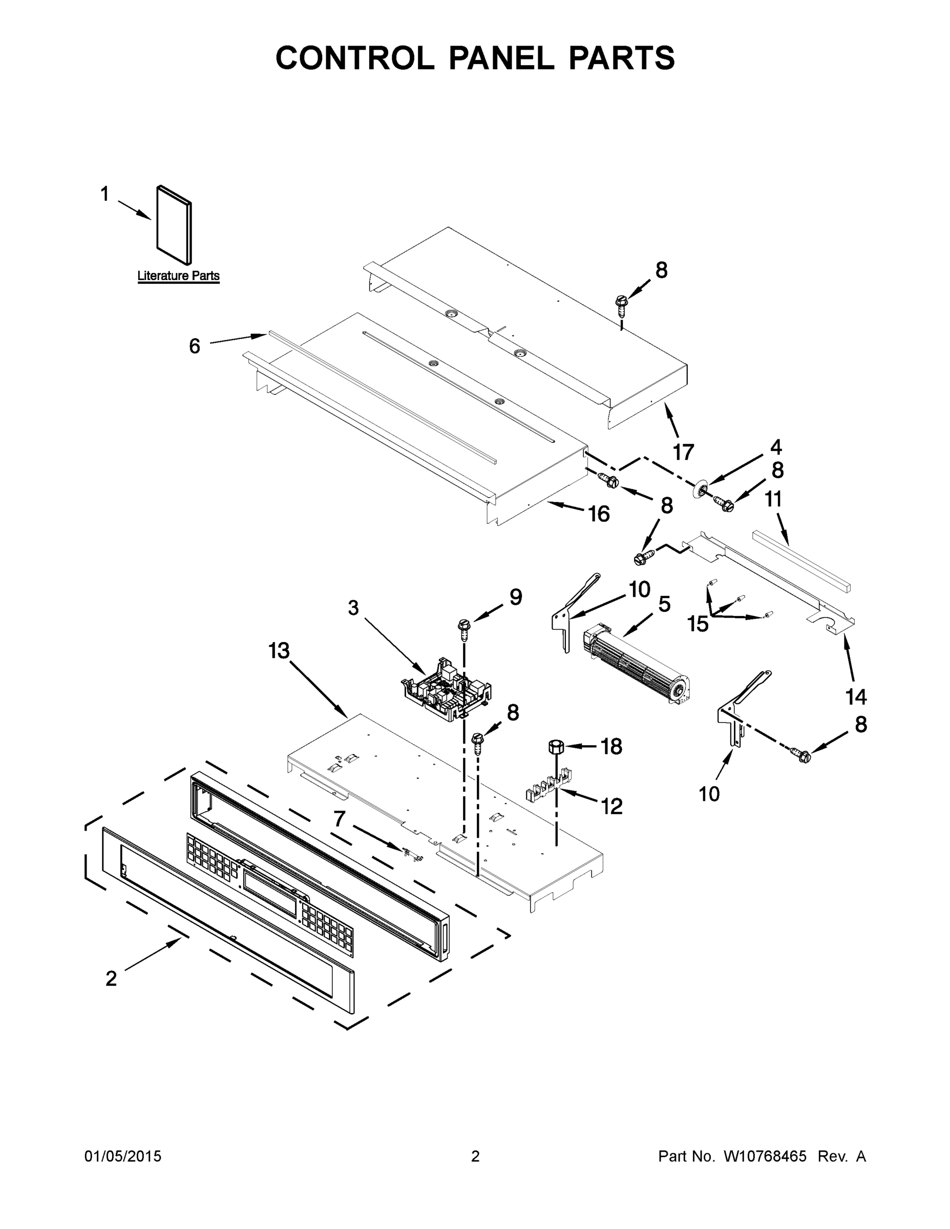 02 - CONTROL PANEL PARTS