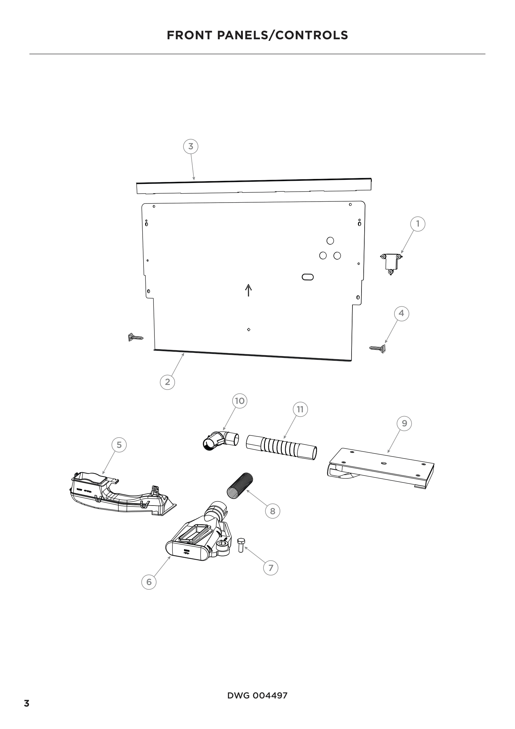 FRONT PANELS/CONTROLS
