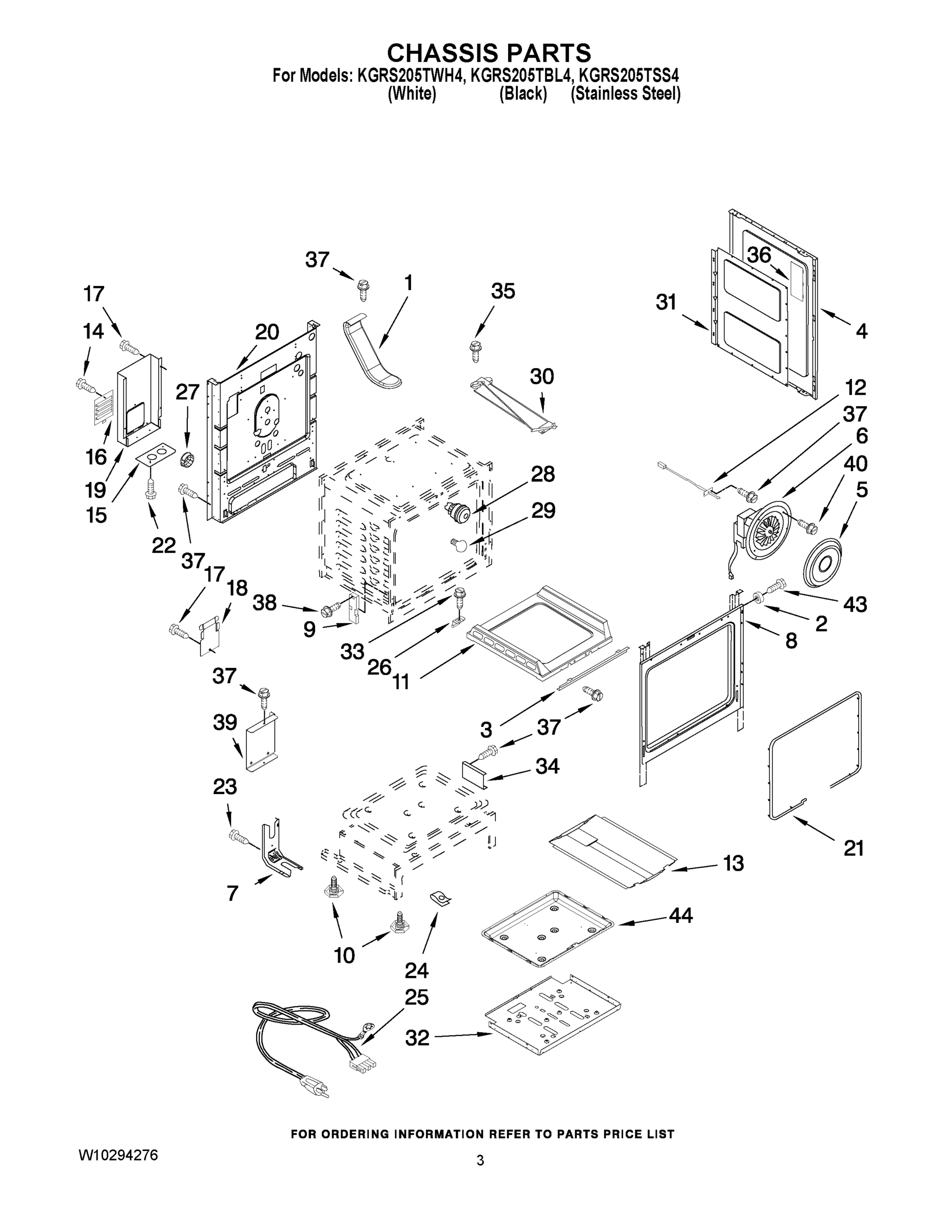 03 - CHASSIS PARTS