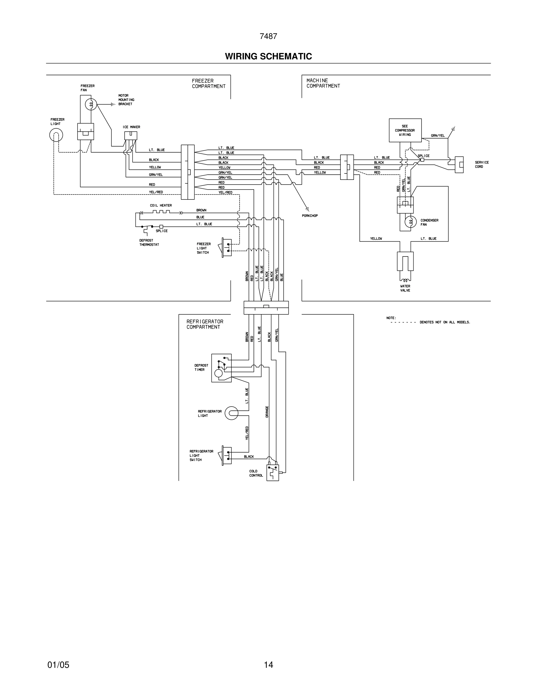14 - WIRING SCHEMATIC