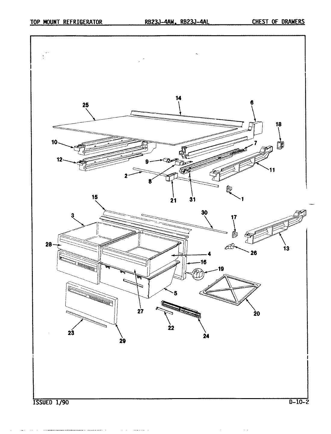 01 - CHEST OF DRAWERS