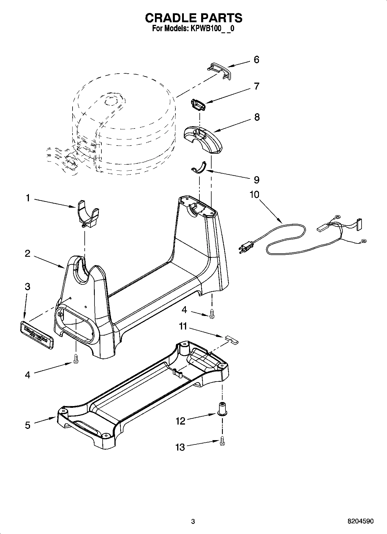 02 - CRADLE PARTS