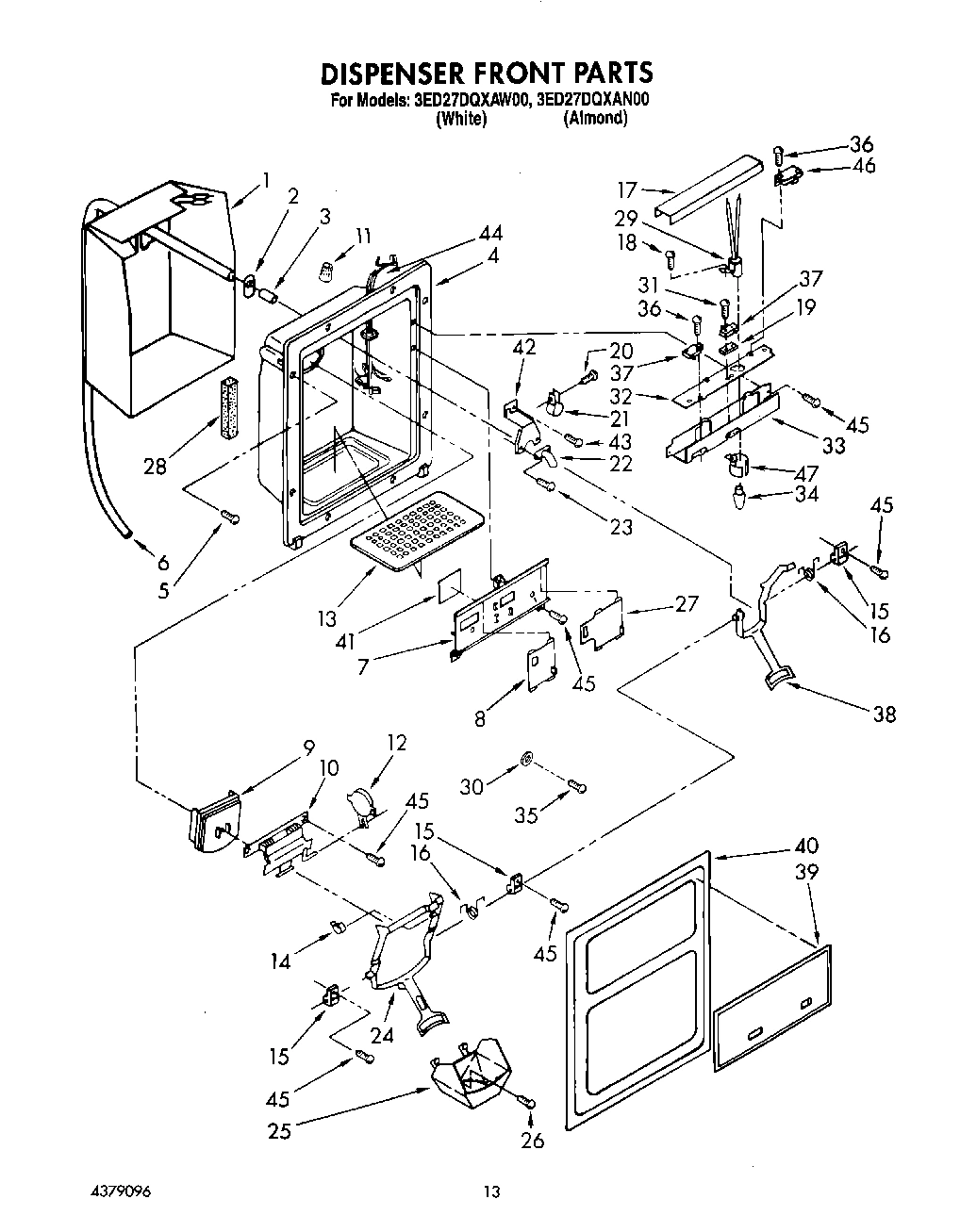 08 - DISPENSER FRONT