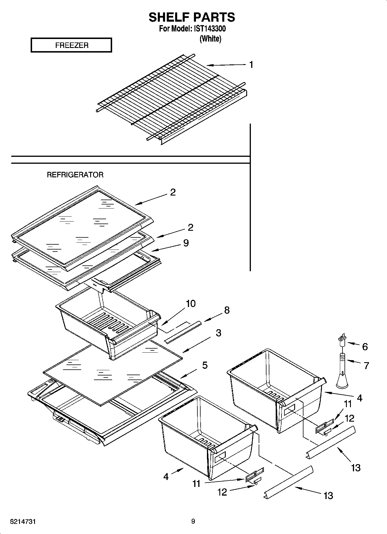 05 - SHELF PARTS, OPTIONAL PARTS