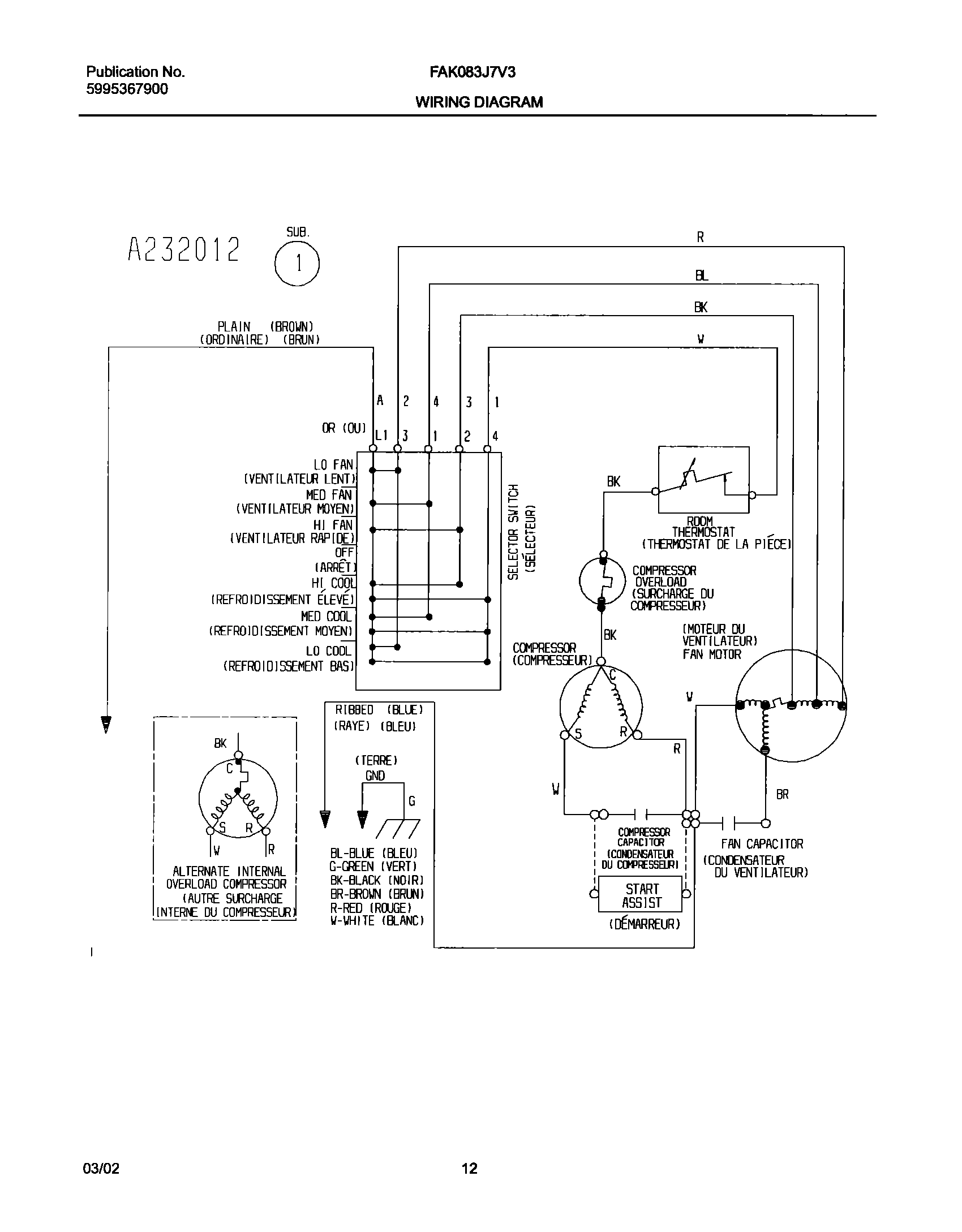12 - WIRING DIAGRAM