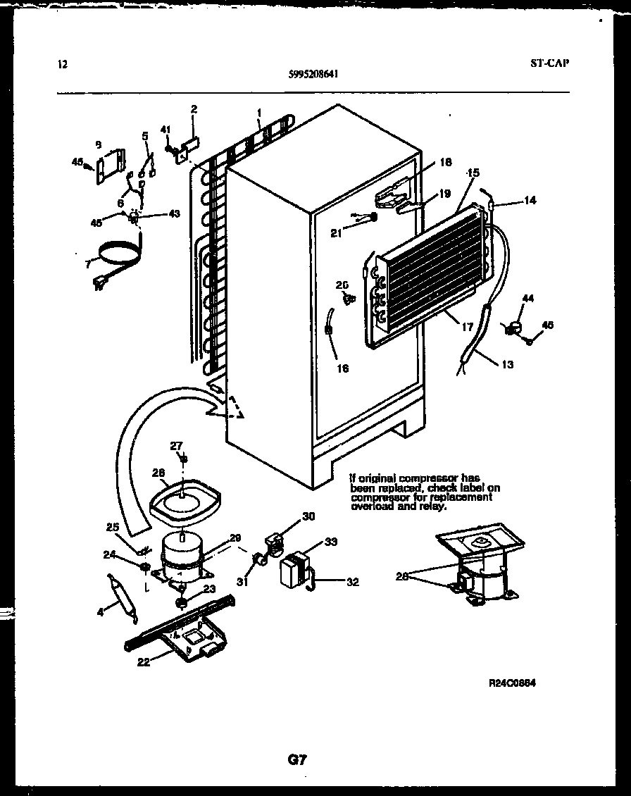 07 - SYSTEM AND AUTOMATIC DEFROST PARTS