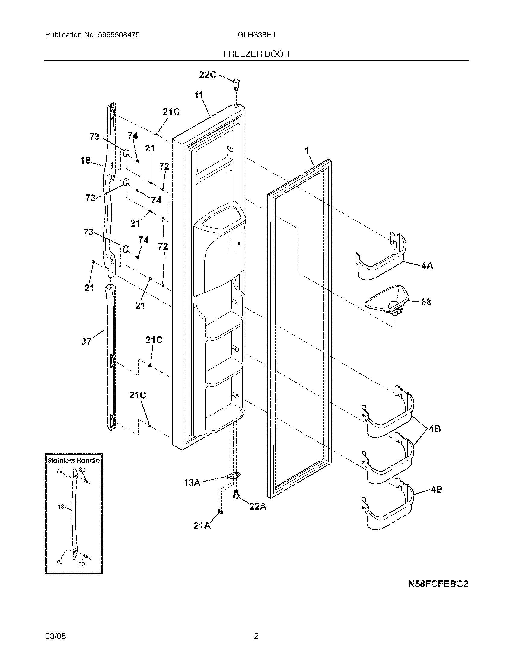 03 - FREEZER DOOR