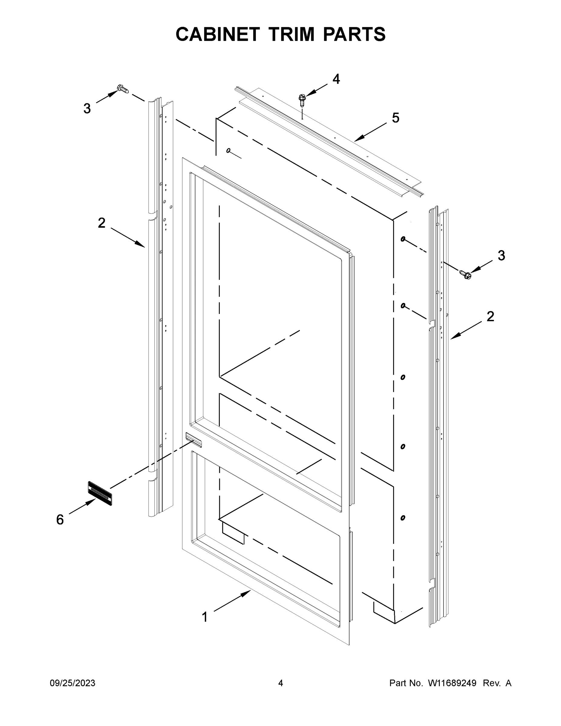 03 - CABINET TRIM PARTS