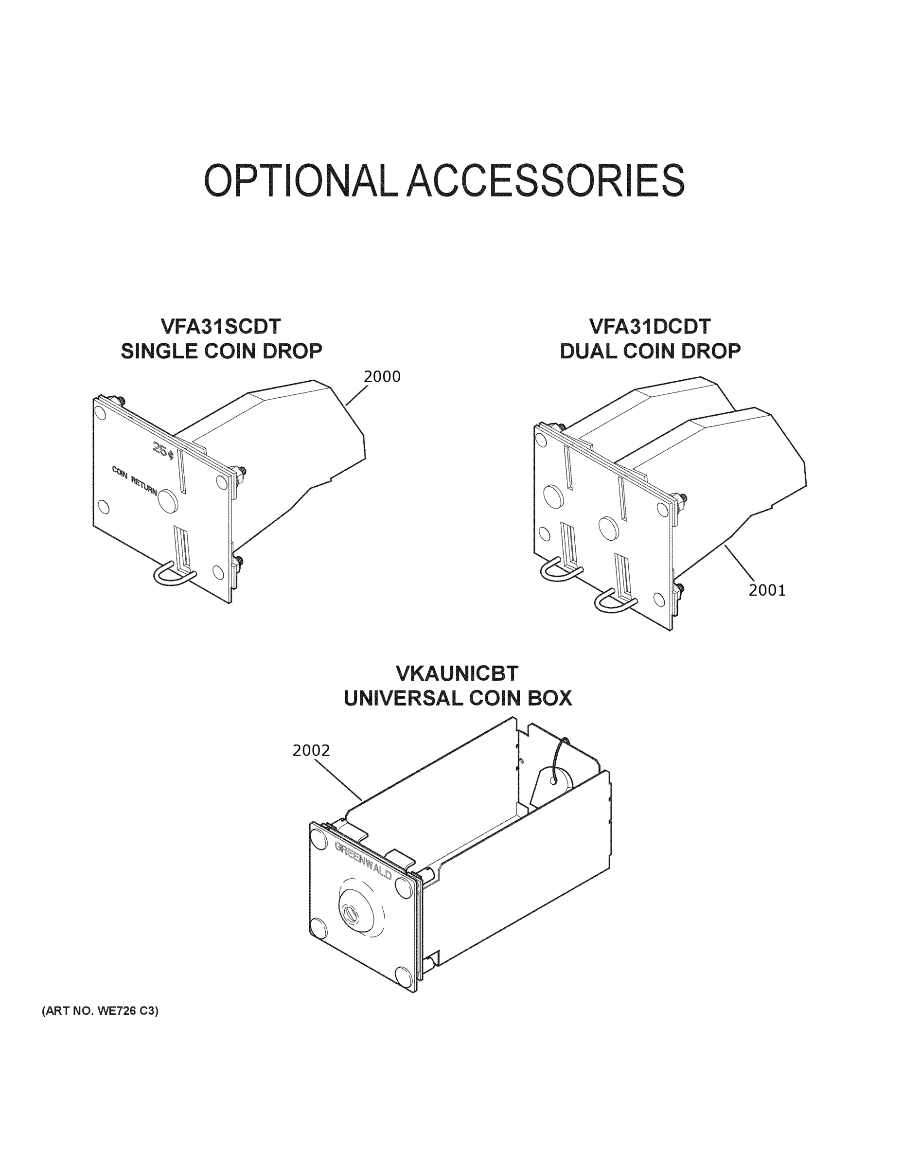 OPTIONAL ACCESSORIES