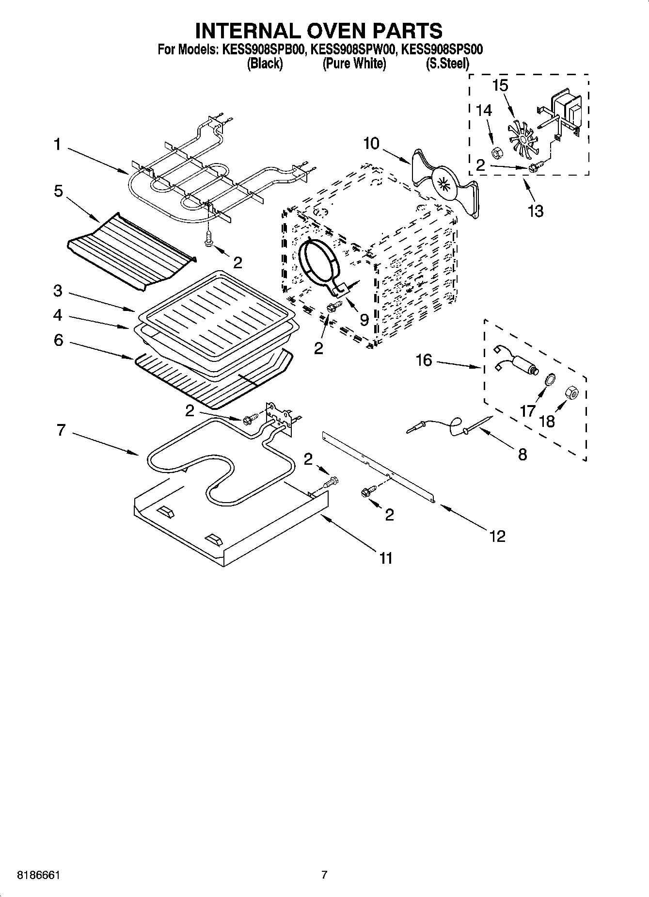 05 - INTERNAL OVEN PARTS