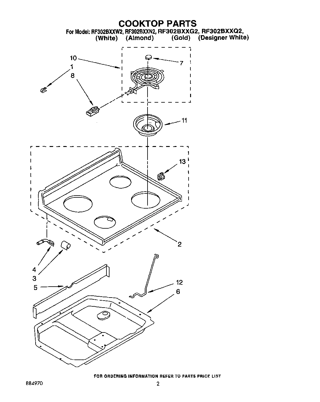 02 - COOKTOP, LIT/OPTIONAL