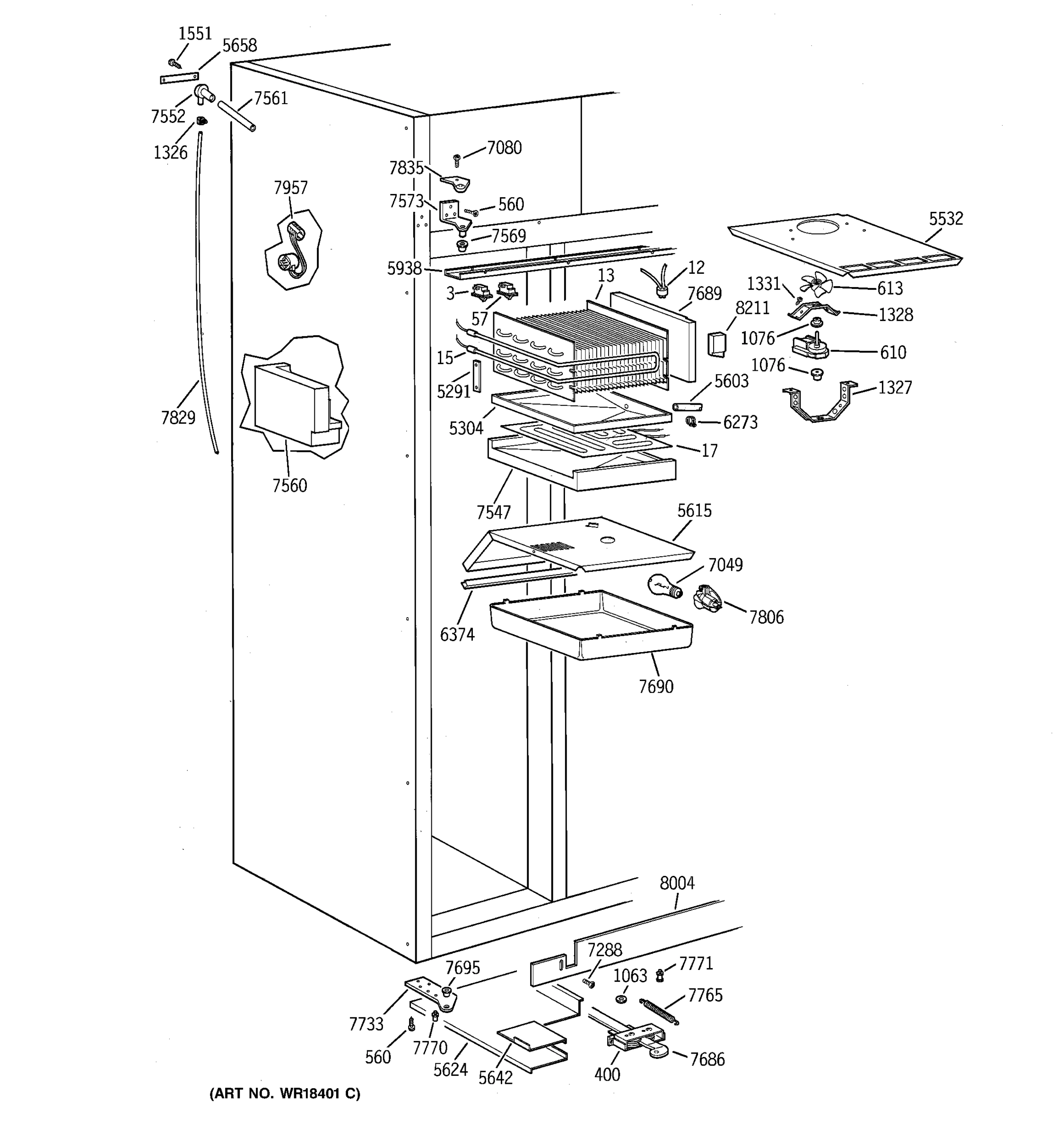 FREEZER SECTION
