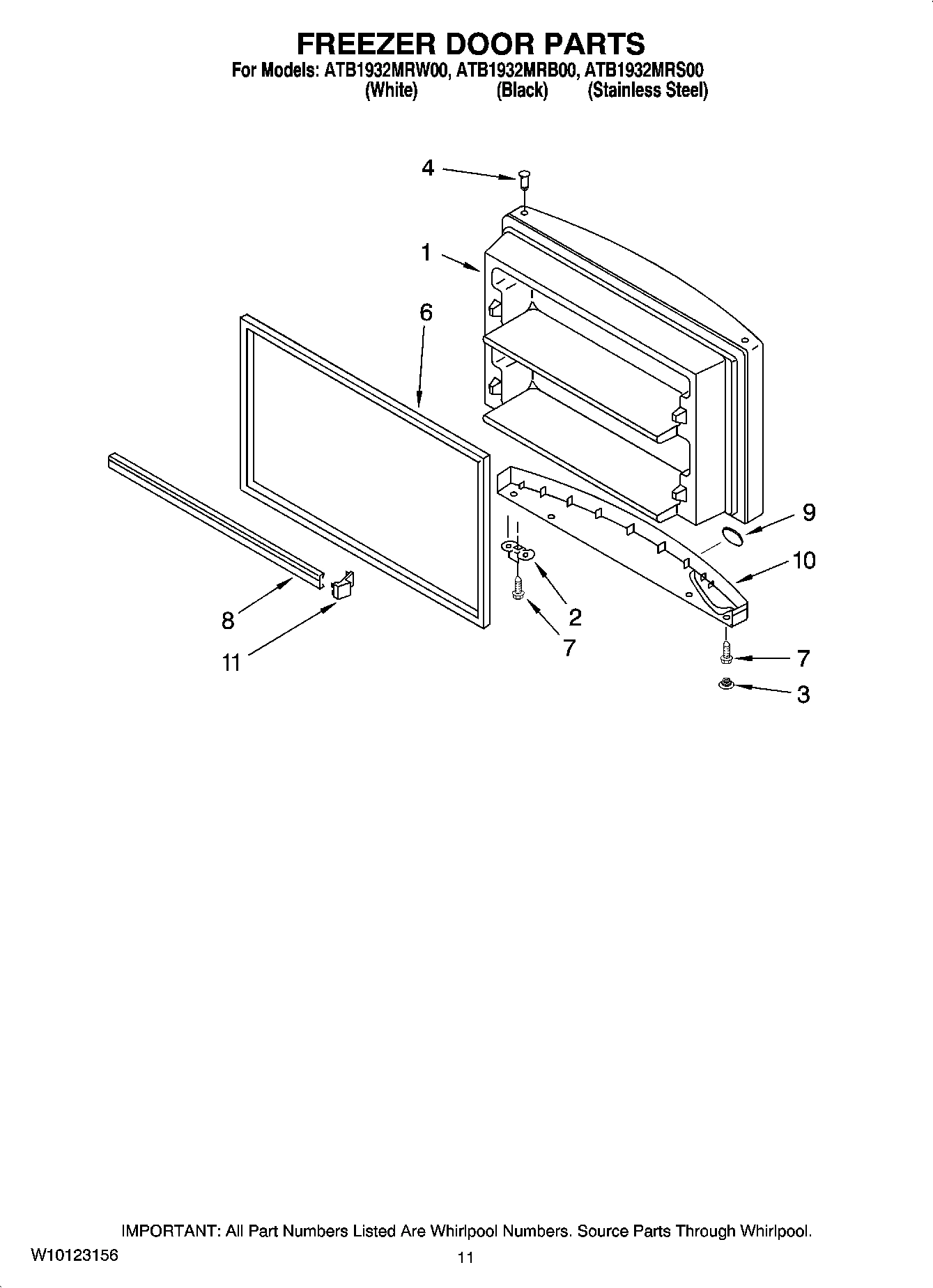06 - FREEZER DOOR PARTS, OPTIONAL PARTS