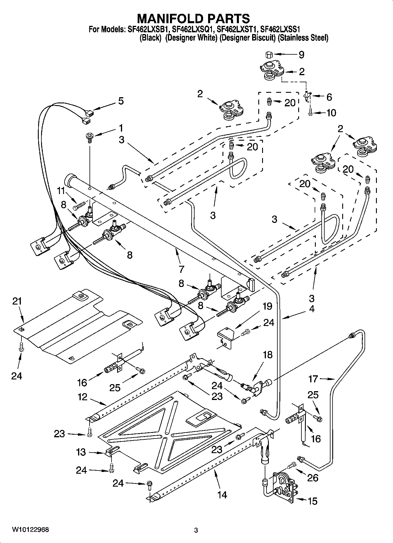 03 - MANIFOLD PARTS