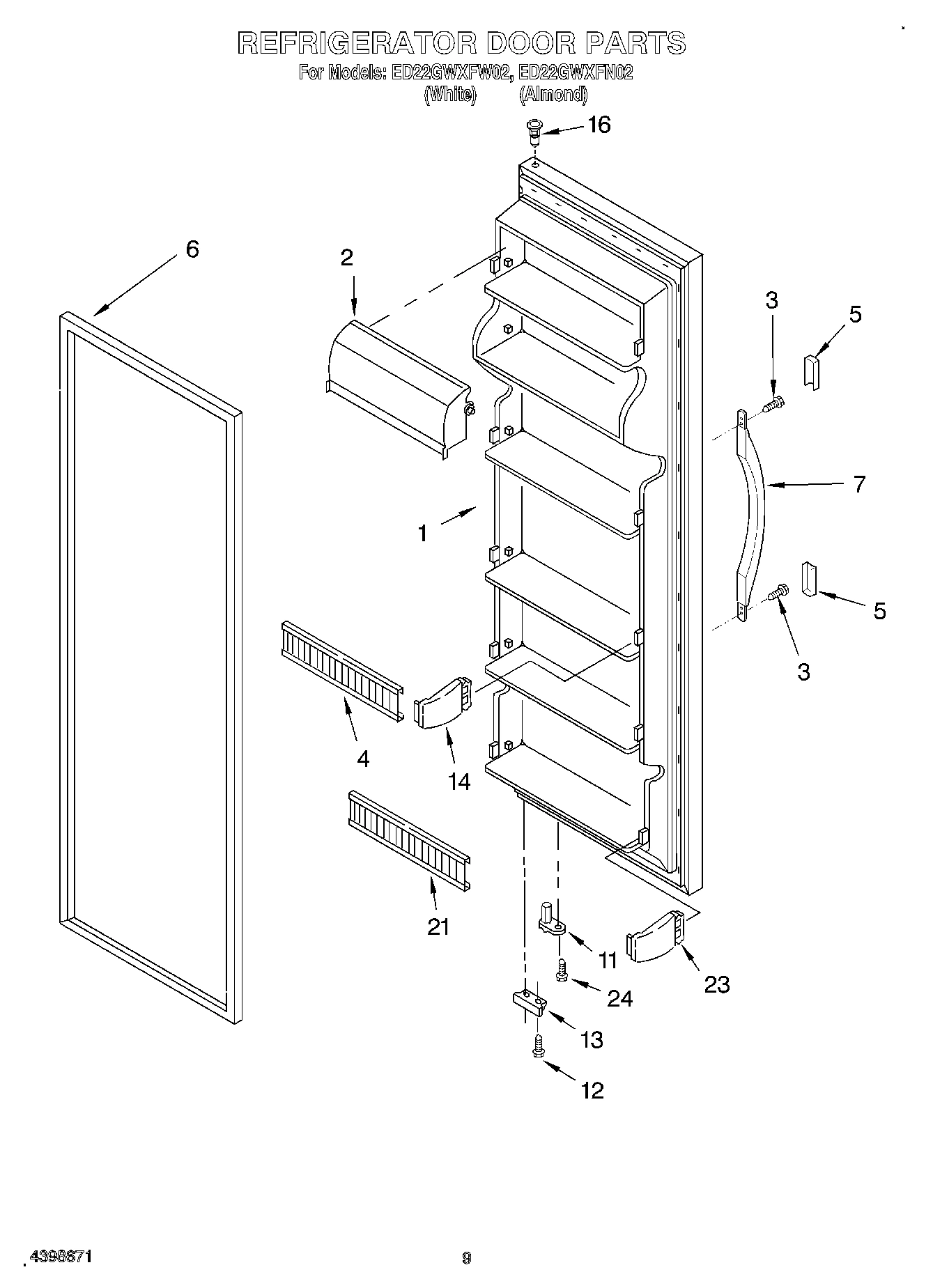 07 - REFRIGERATOR DOOR
