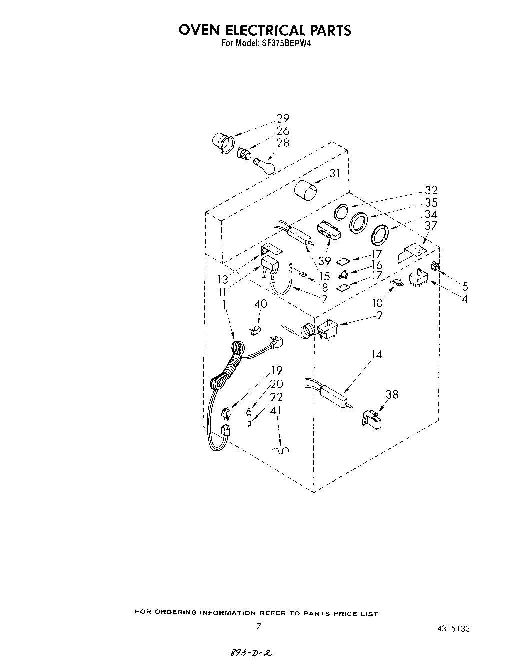 05 - OVEN ELECTRICAL