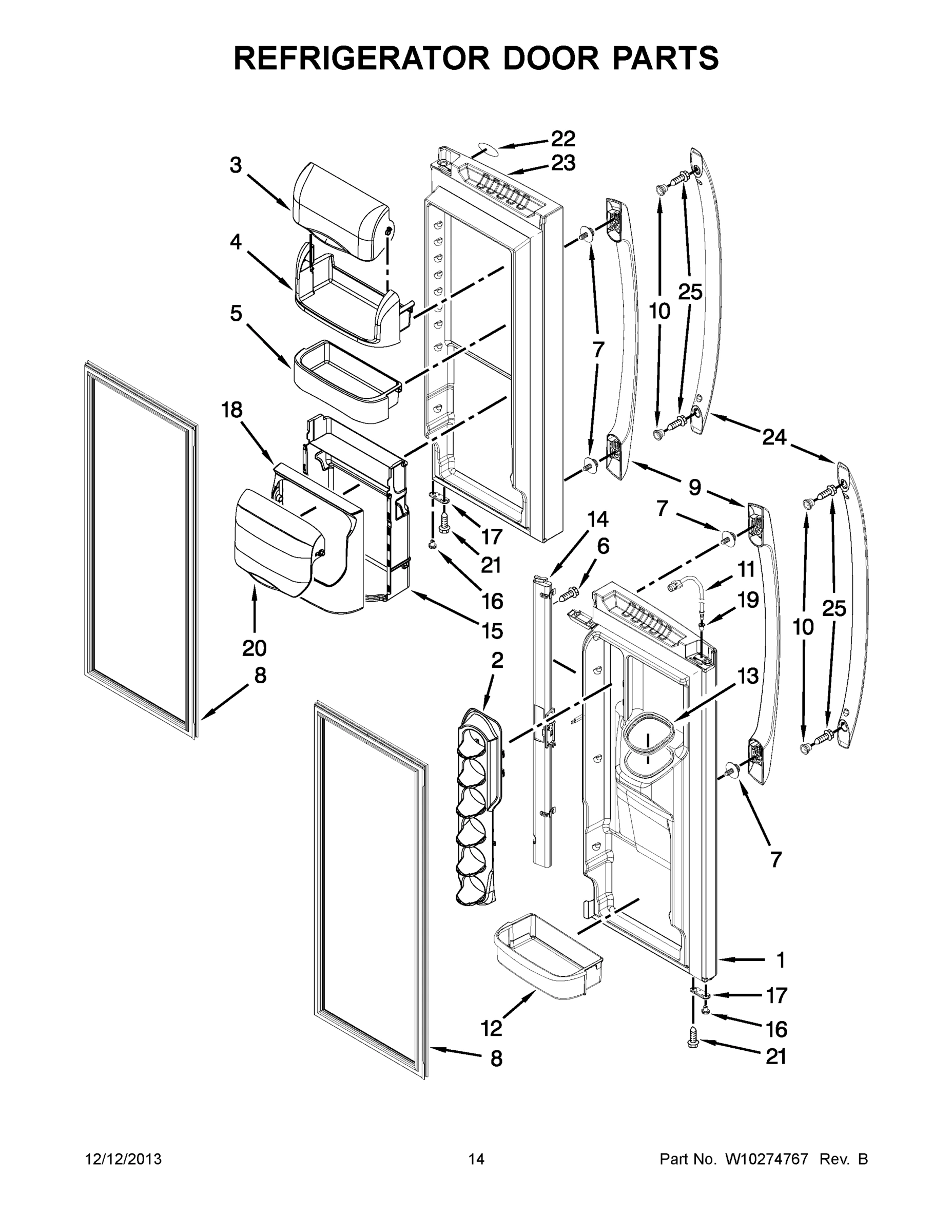 08 - REFRIGERATOR DOOR PARTS