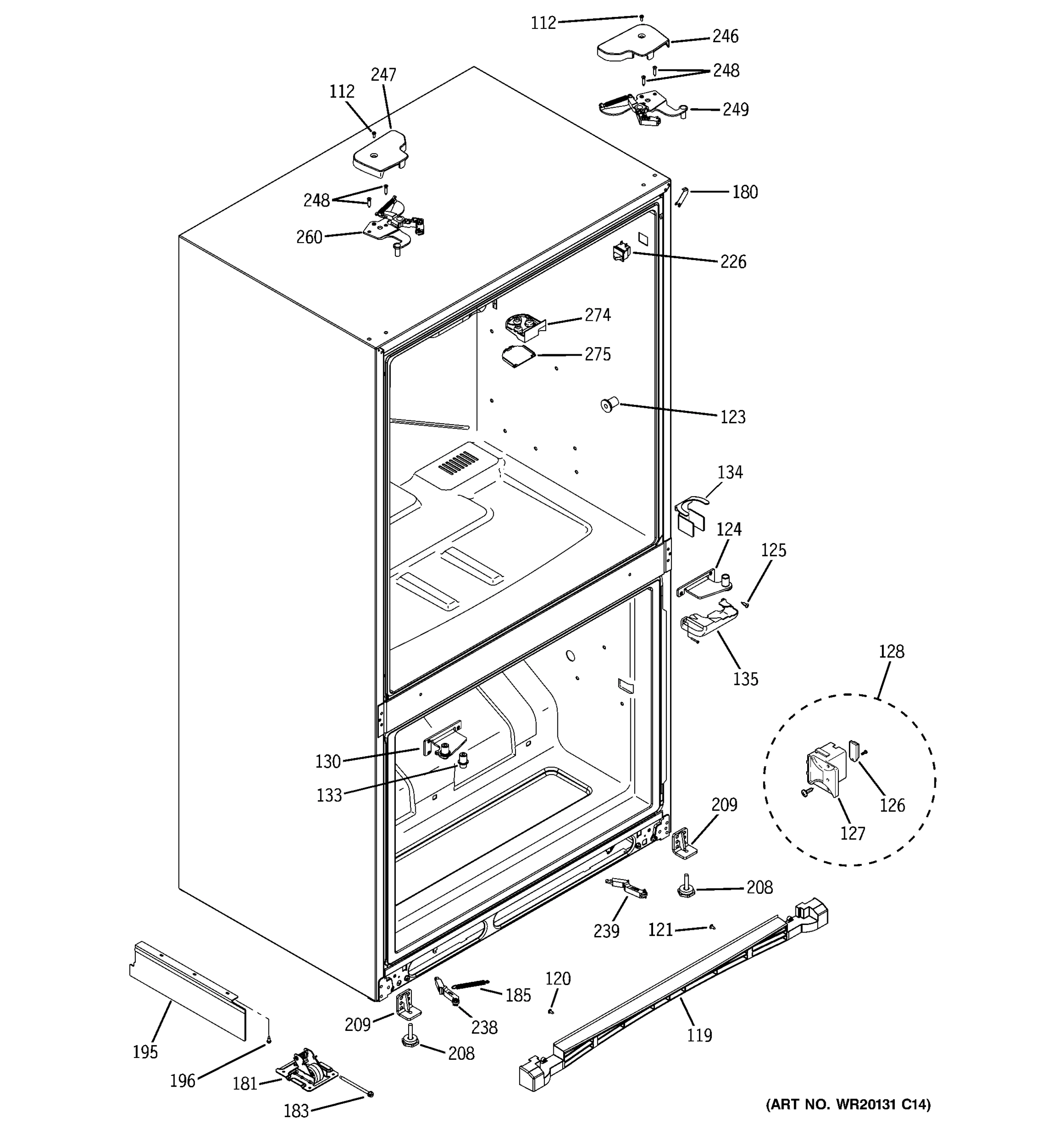 CASE PARTS