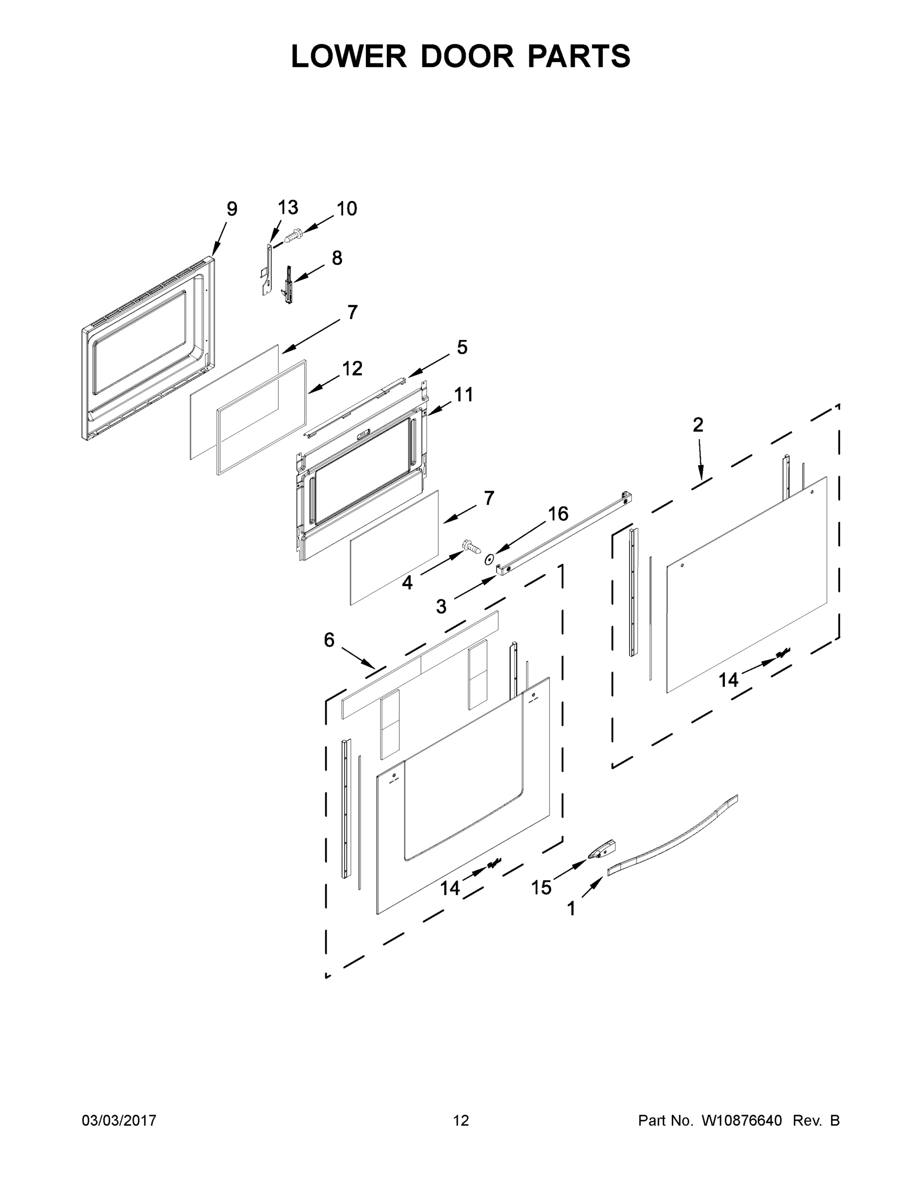 07 - LOWER DOOR PARTS