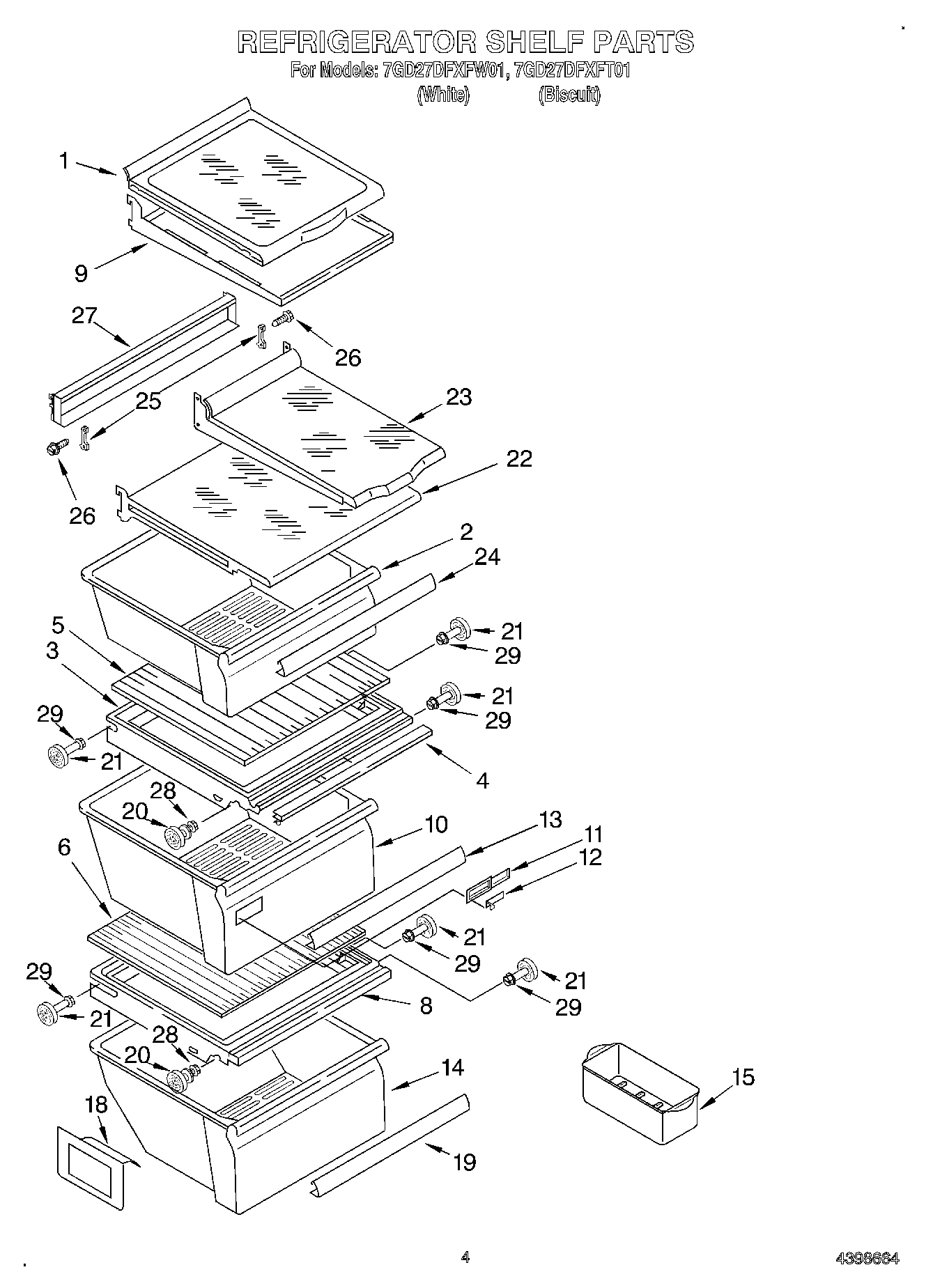 03 - REFRIGERATOR SHELF