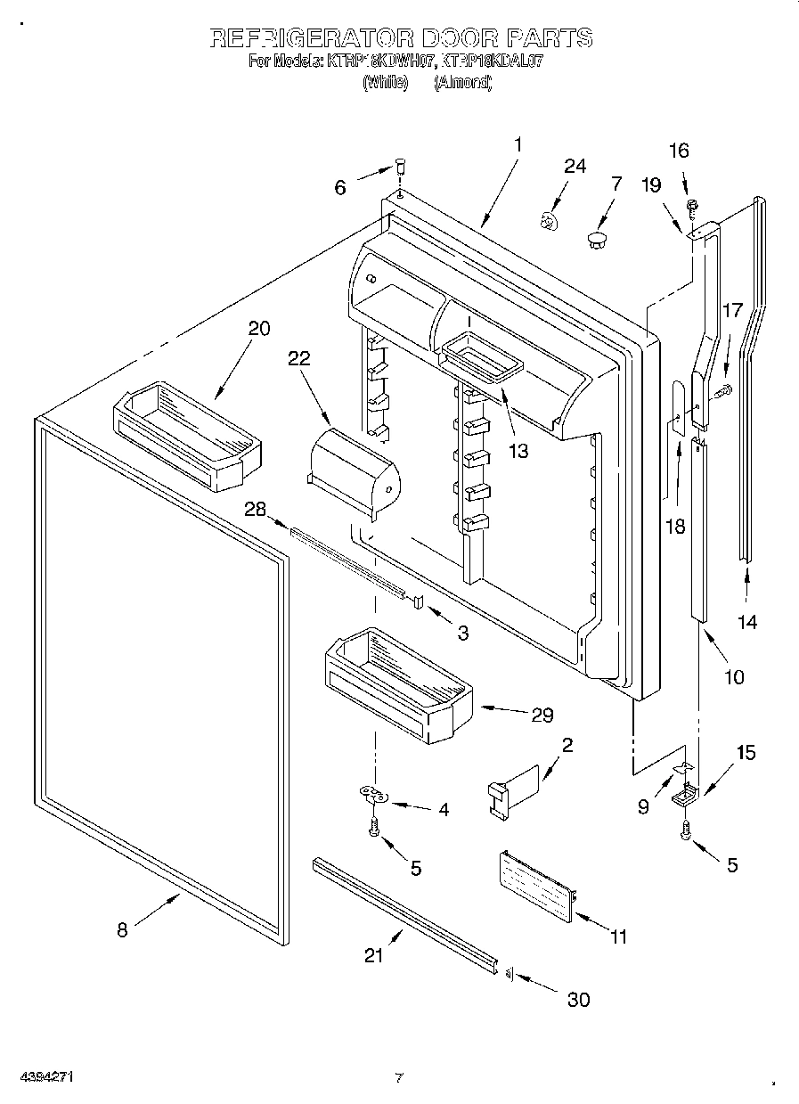 04 - REFRIGERATOR DOOR