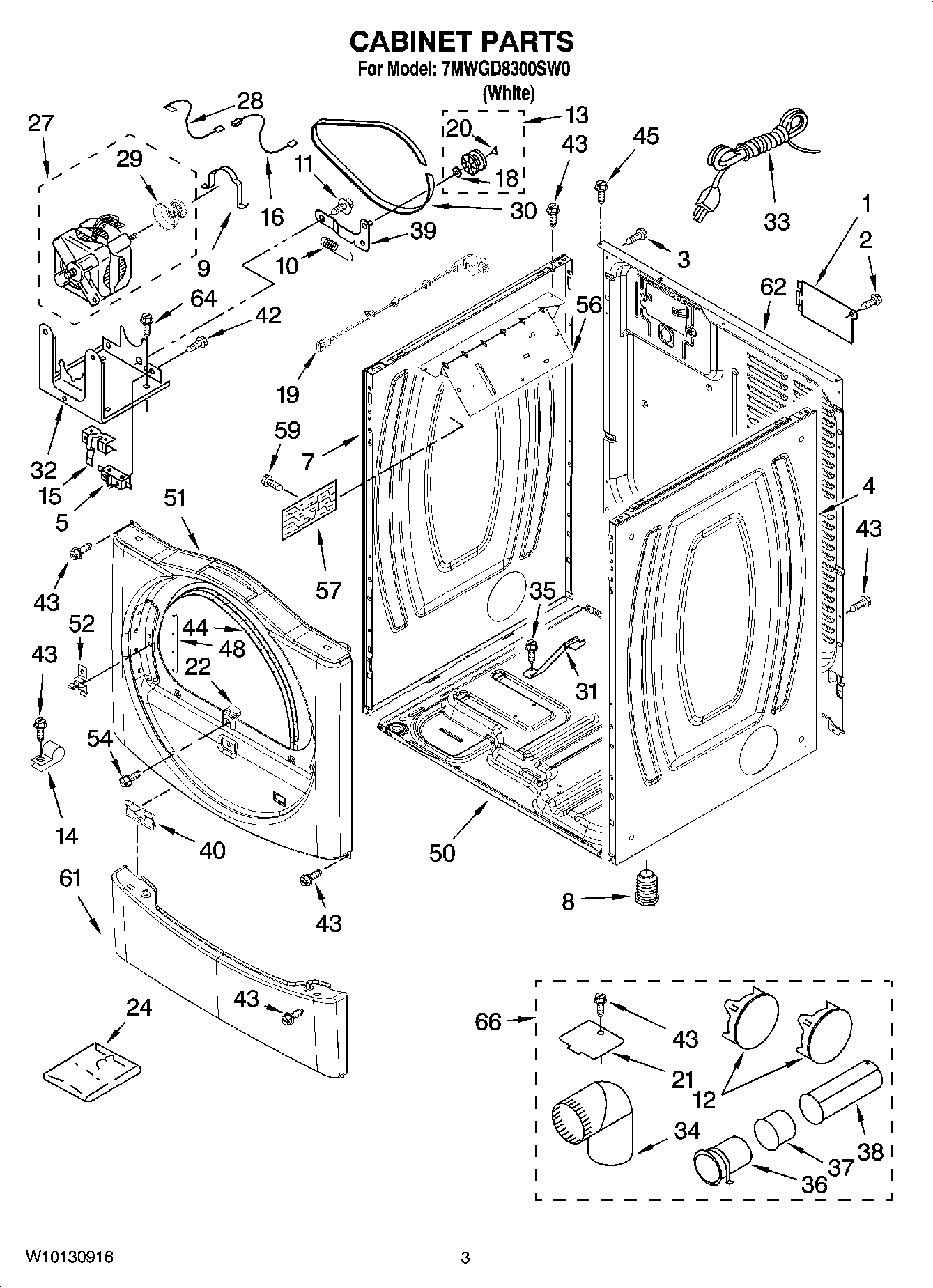 02 - CABINET PARTS