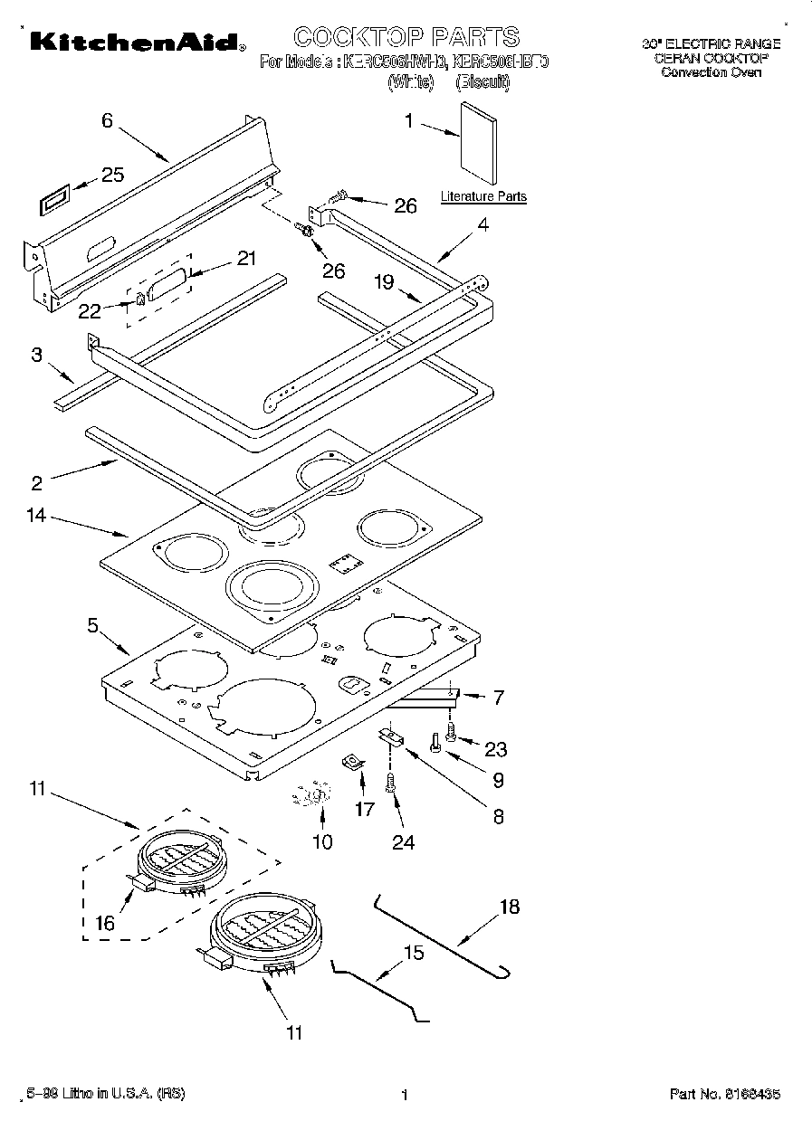 01 - COOKTOP, LITERATURE
