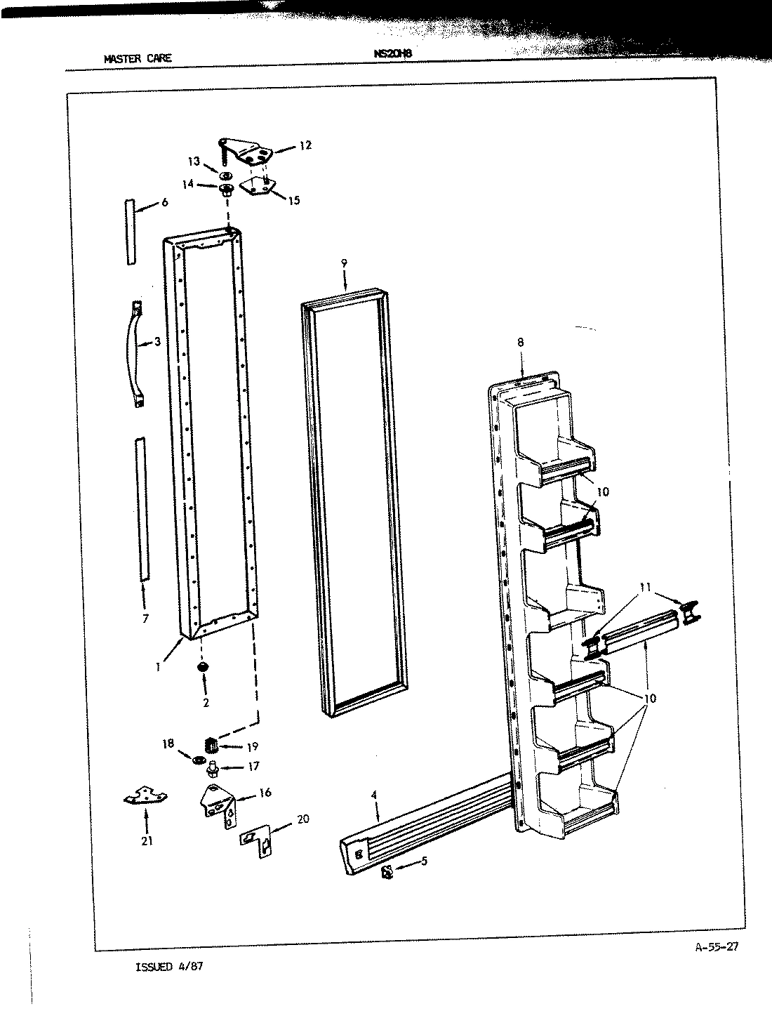 02 - FREEZER DOOR