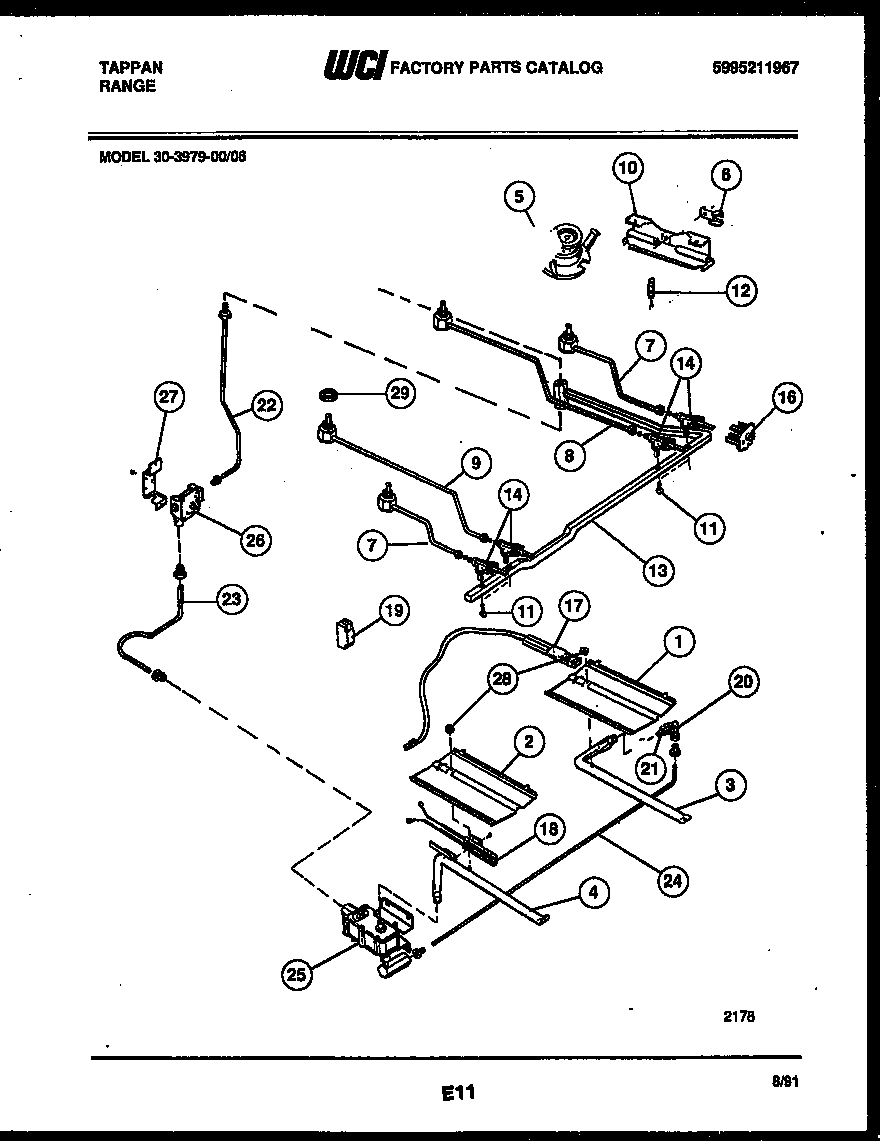 05 - BURNER, MANIFOLD AND GAS CONTROL