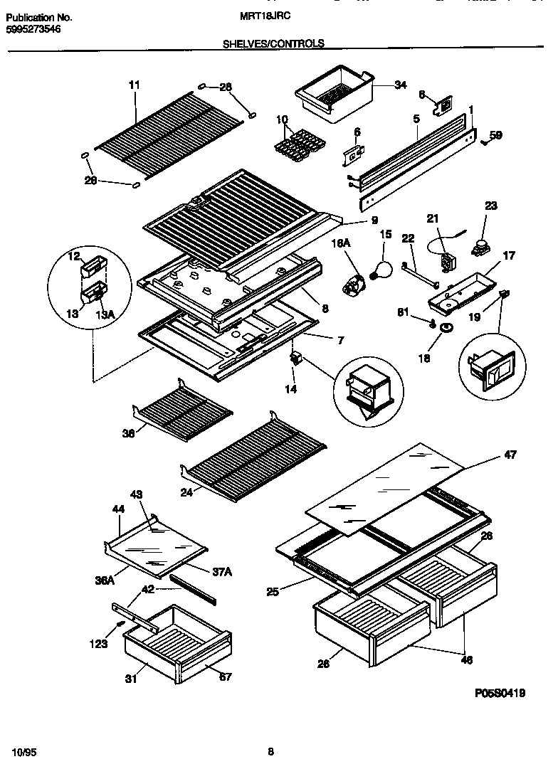 04 - SHELVES/CONTROLS