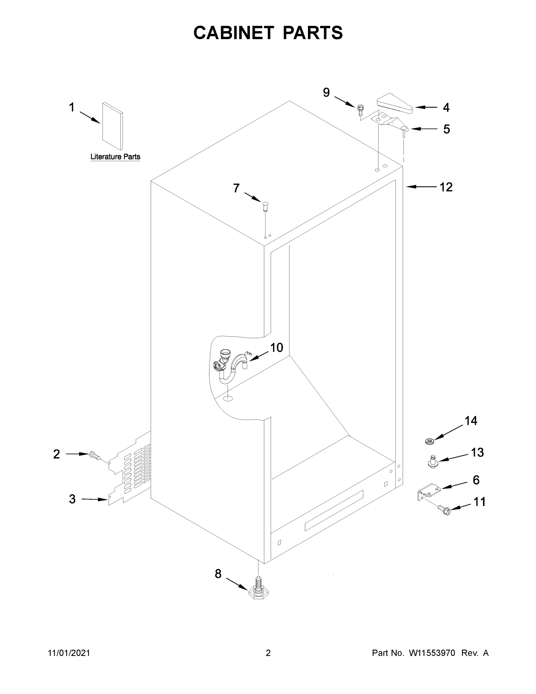 02 - CABINET PARTS